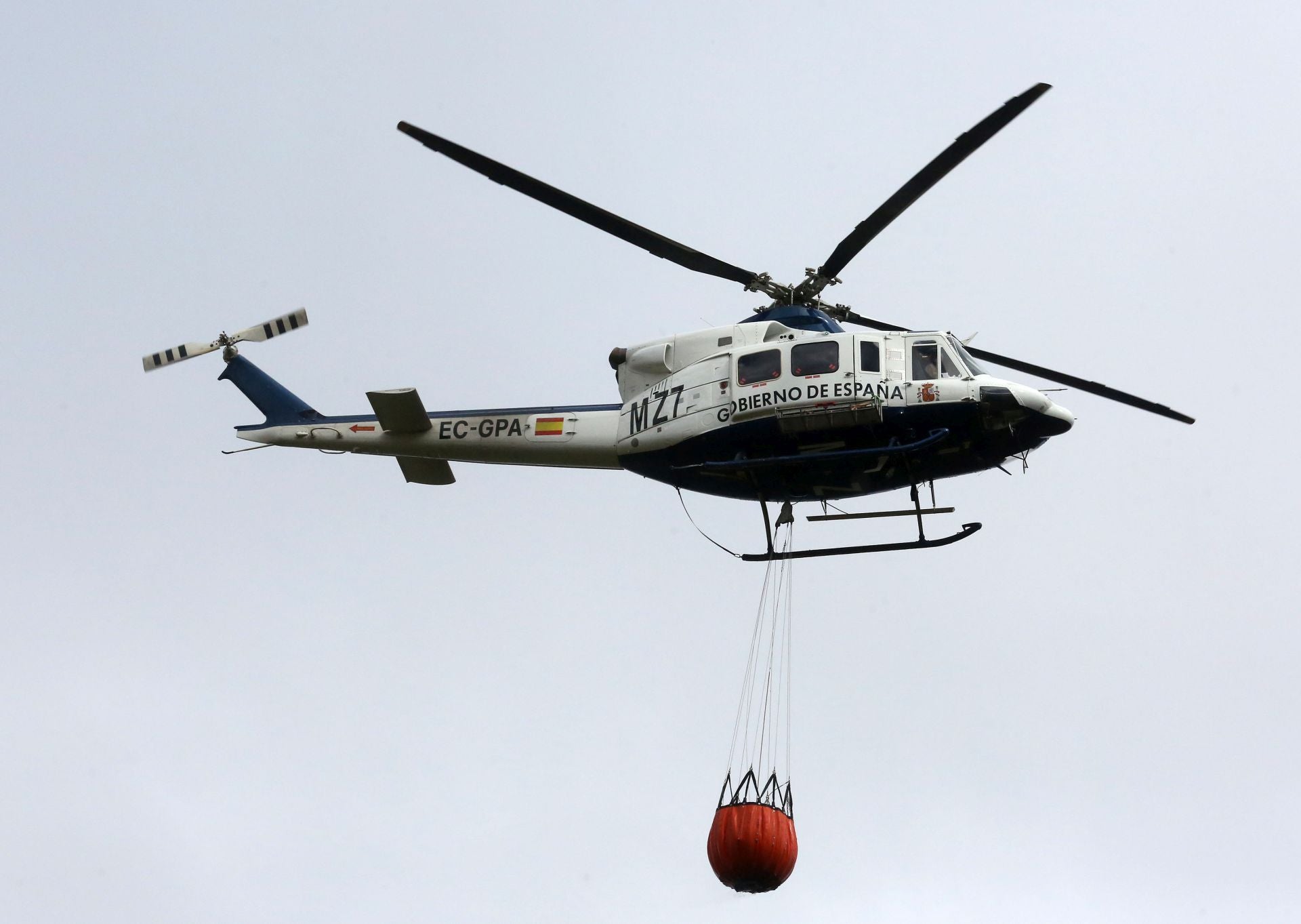 El incendio en el nordeste, en imágenes