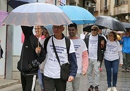 Un momento de la marcha.