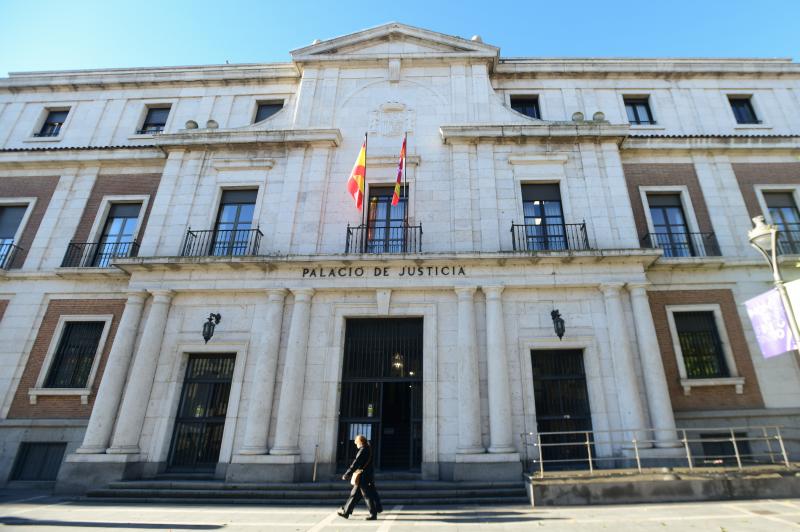 La Audiencia Provincial de Valladolid, en una imagen de archivo.