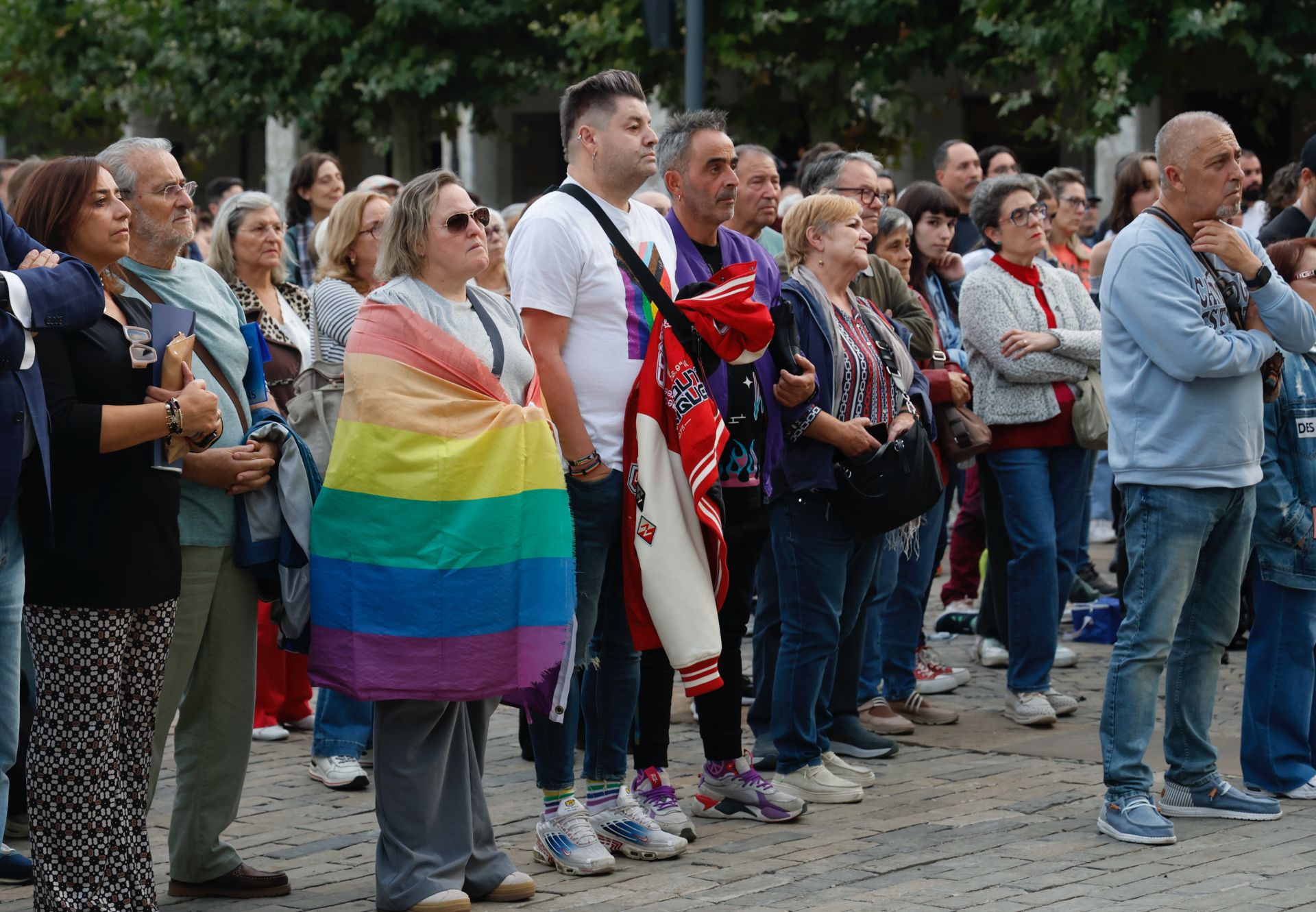 Así ha sido la concentración contra las agresiones homófobas en Palencia