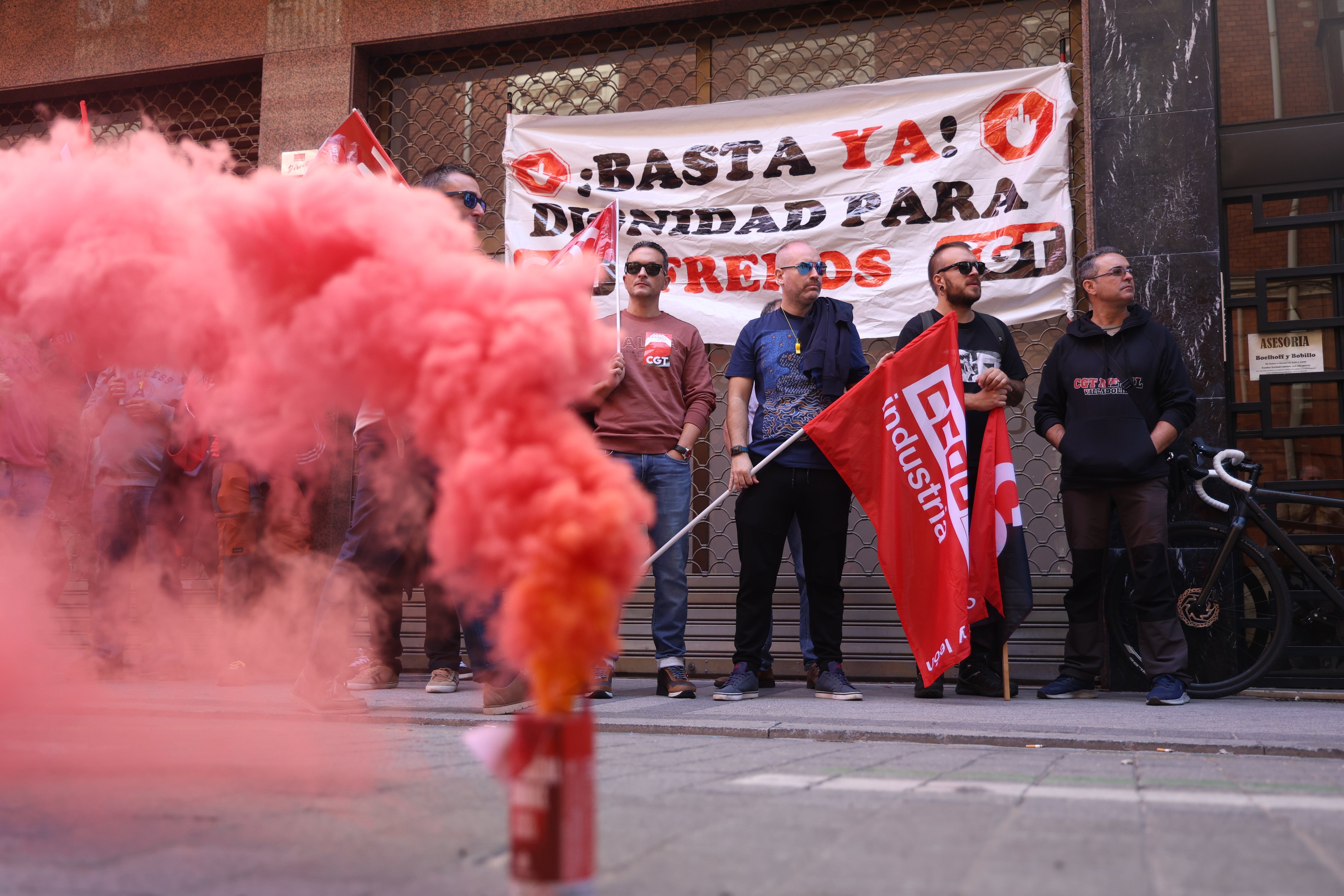 La manifestación de Frenos y Conjuntos en imágenes