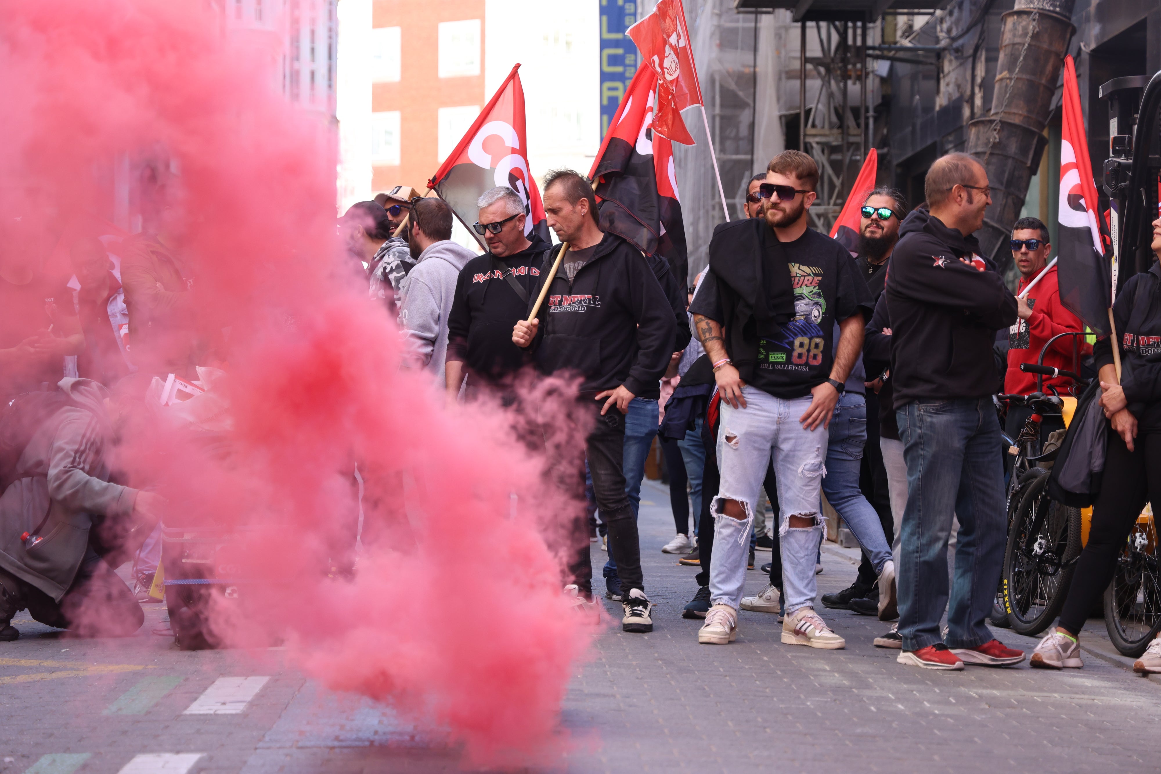 La manifestación de Frenos y Conjuntos en imágenes