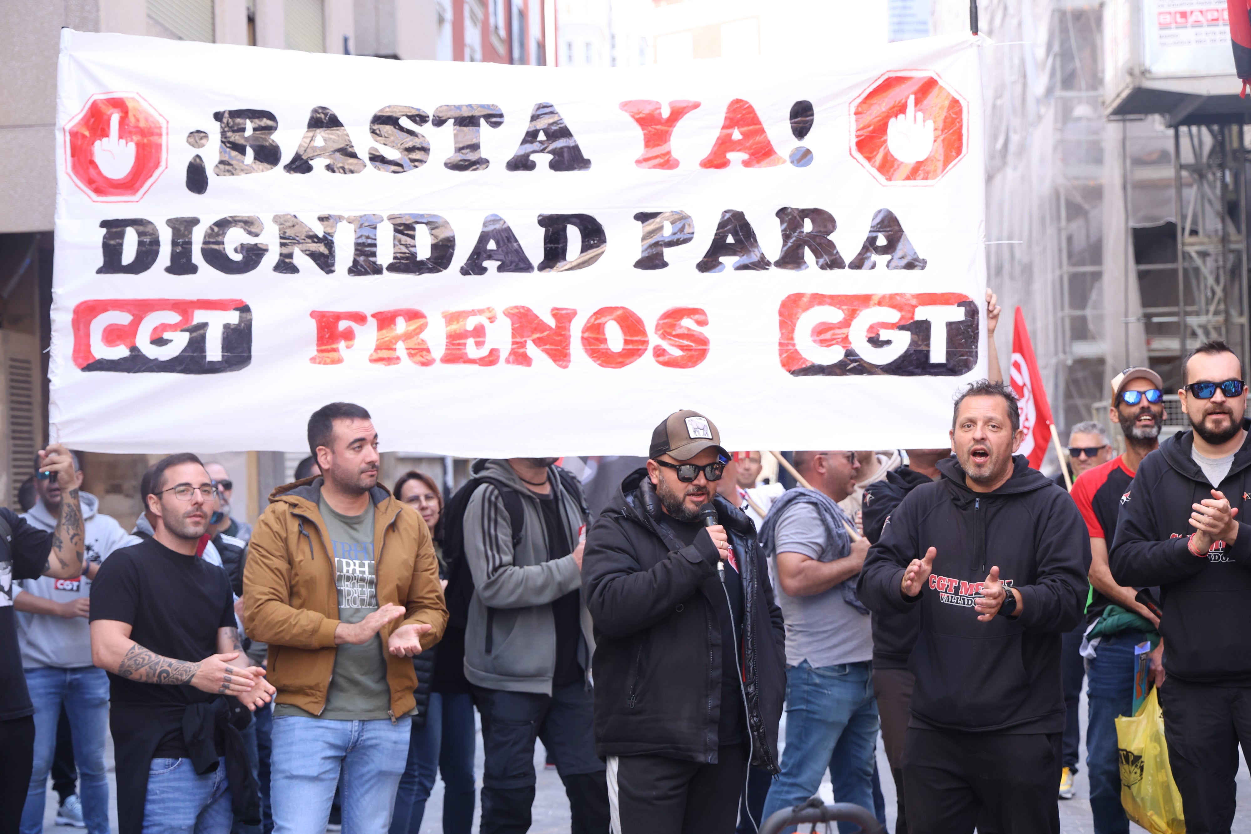 La manifestación de Frenos y Conjuntos en imágenes