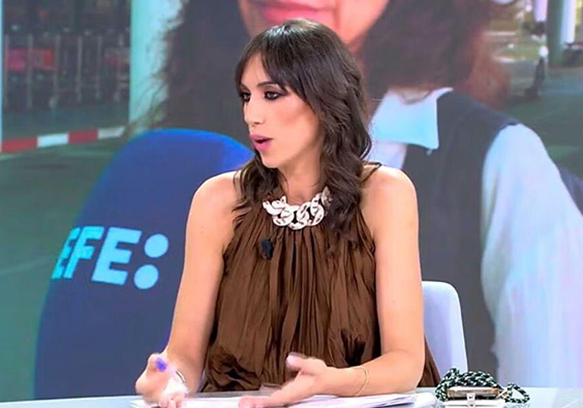 Patricia Pardo en el programa 'Vamos a ver'.