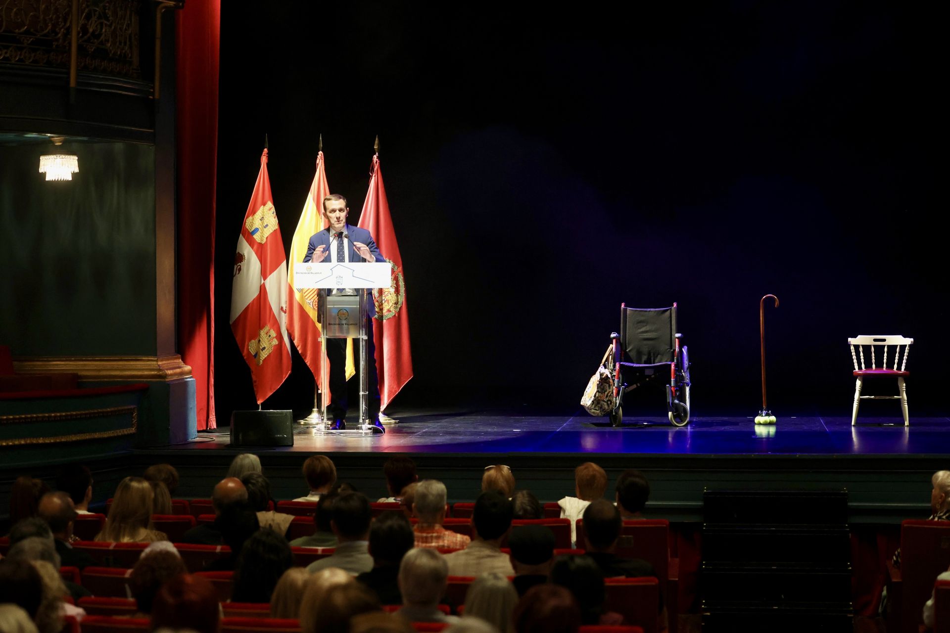 La gala homenajeando a los mayores de la provincia de Valladolid, en imágenes