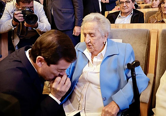 Fernández Mañueco, en la inauguración.