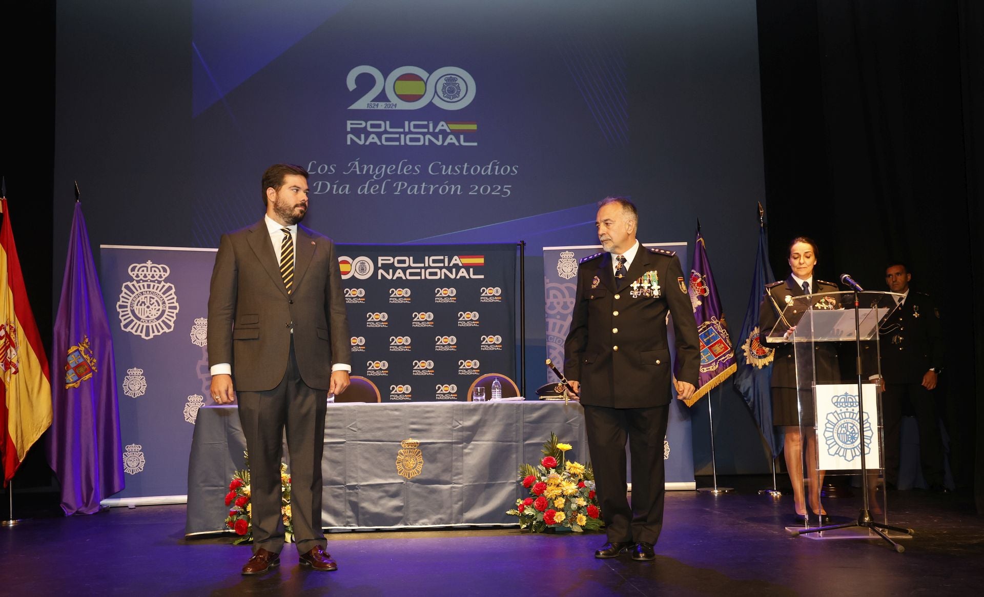 La Policía honra a sus patronos