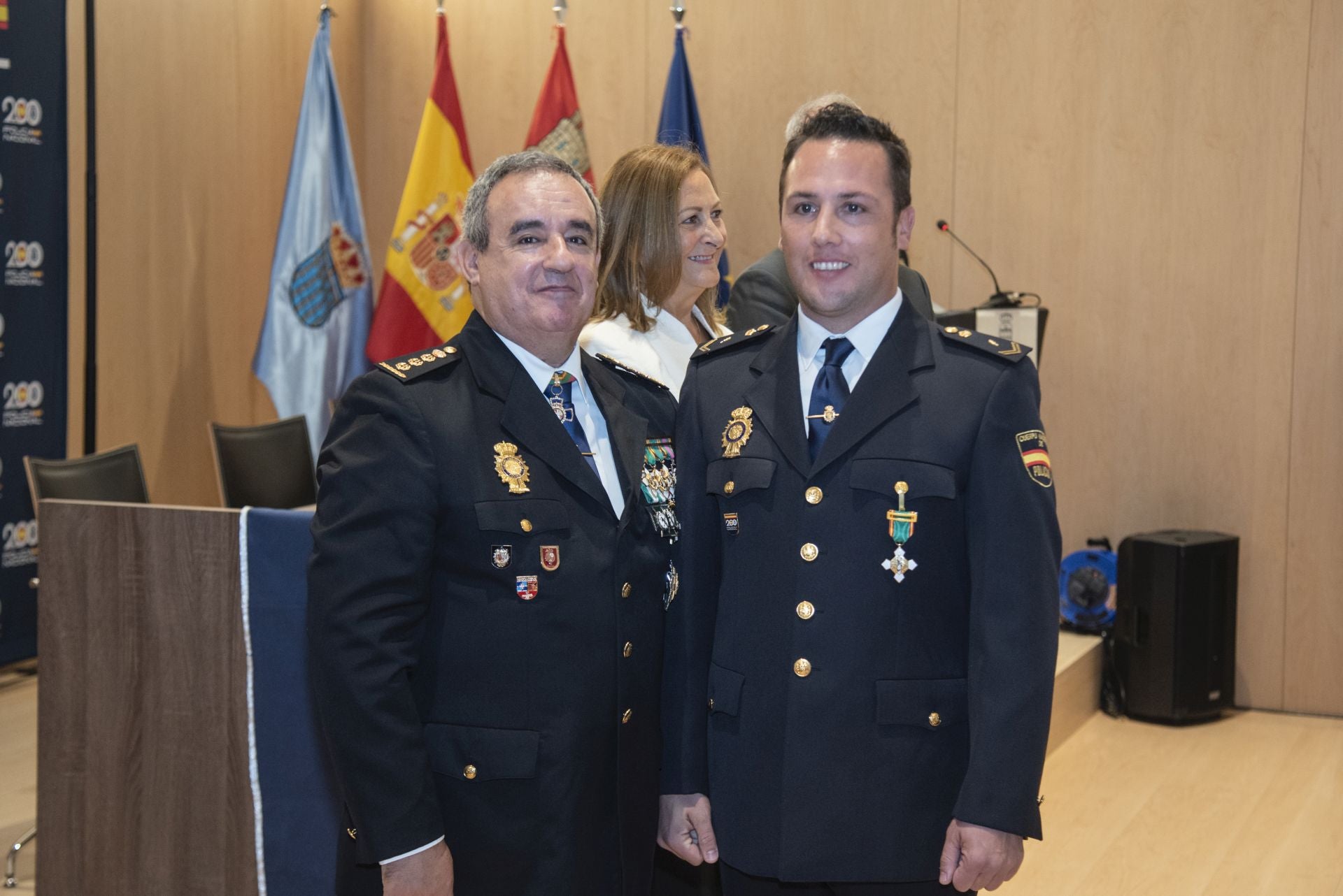 Segovia arropa a la Policía Nacional en su festividad