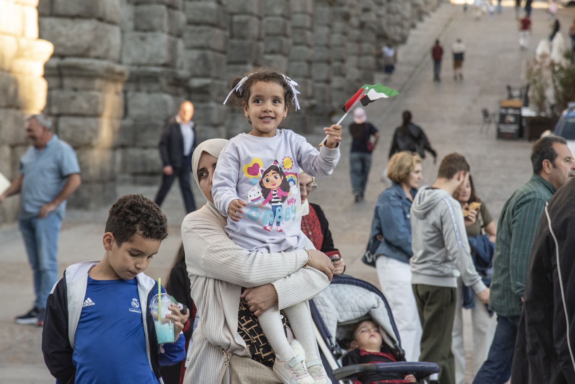 Las manifestaciones en Segovia por Gaza, en imágenes
