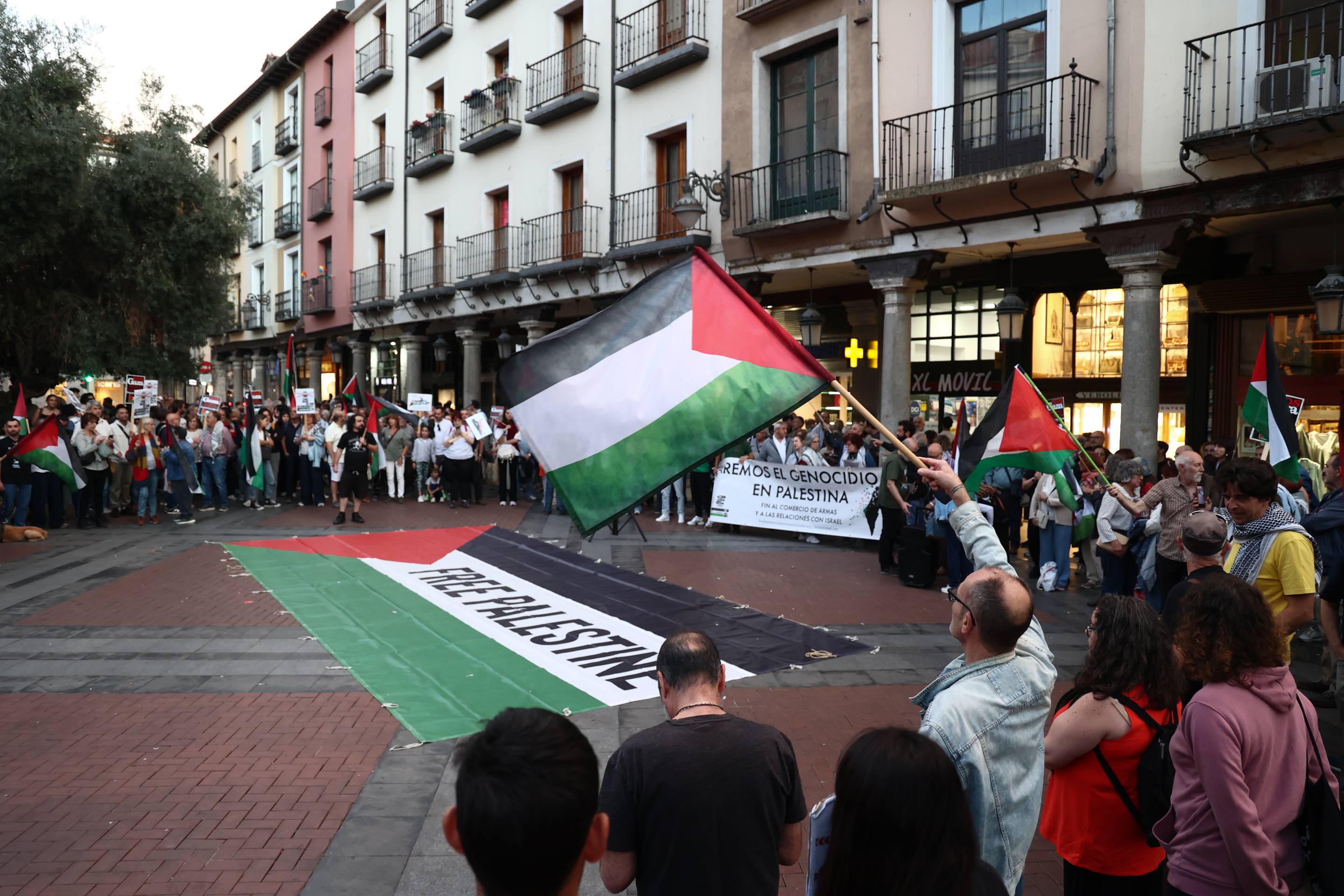 Nueva concentración en Fuente Dorada para reclamar el fin del «genocidio» en Palestina