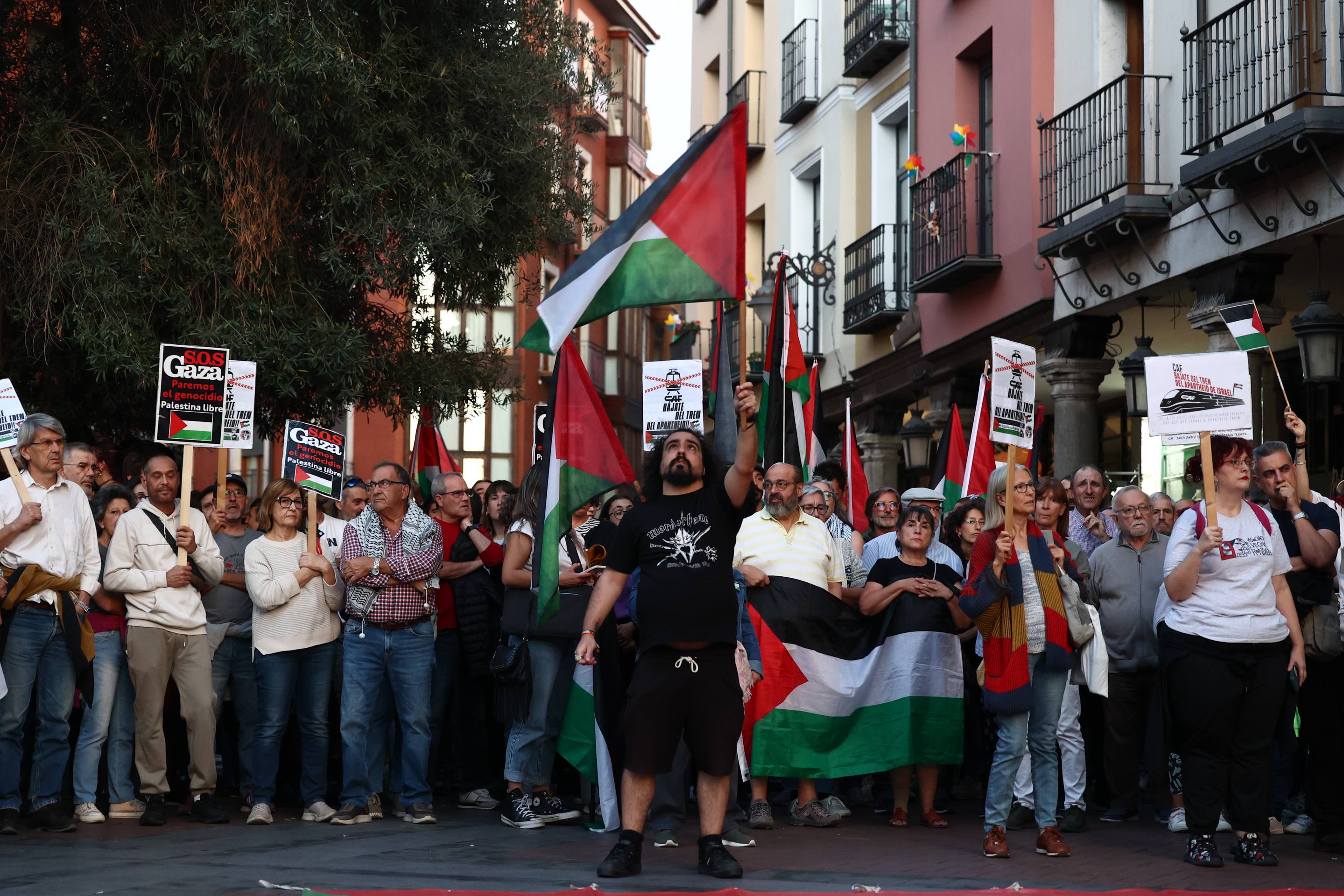 Nueva concentración en Fuente Dorada para reclamar el fin del «genocidio» en Palestina