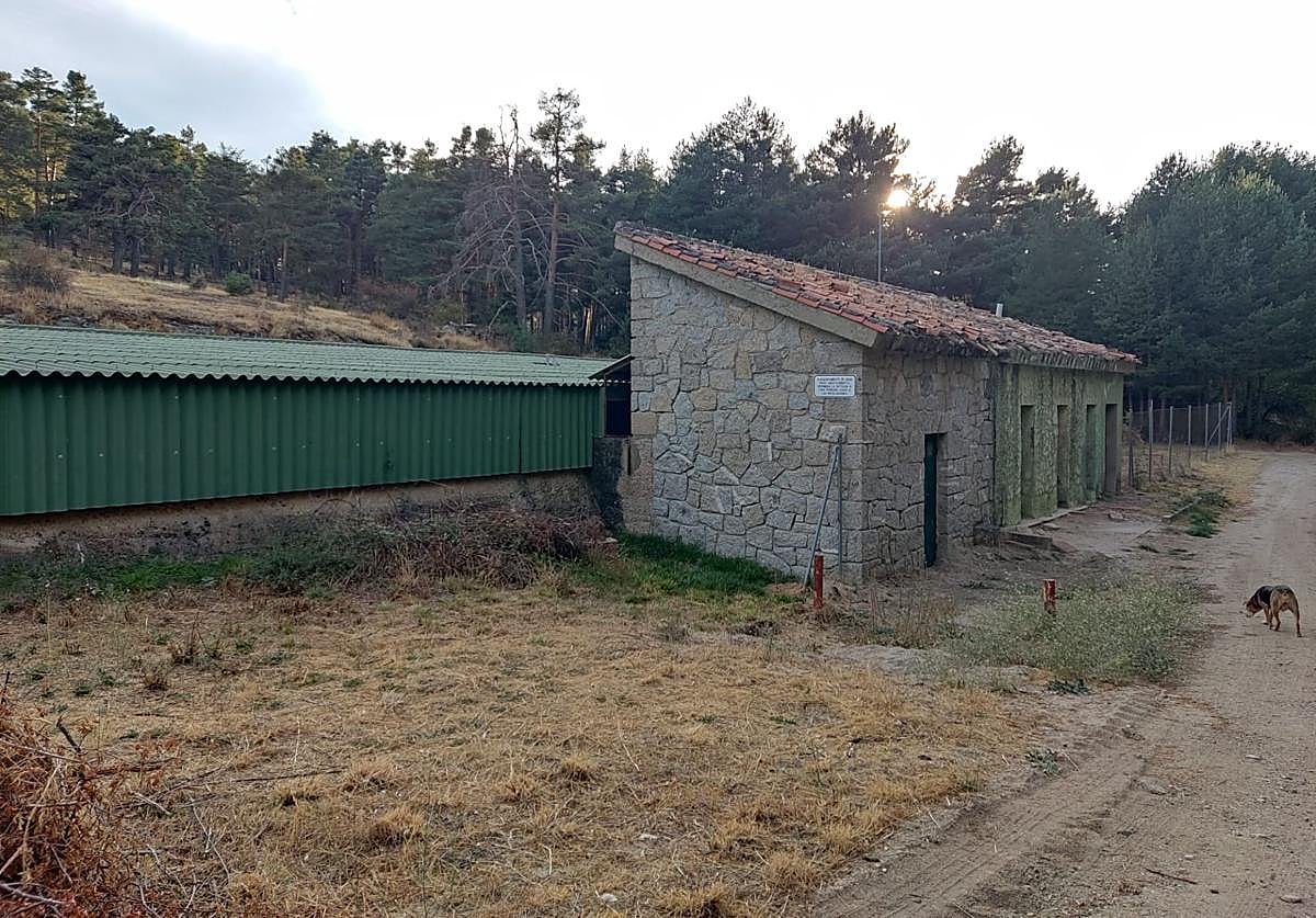 Instalaciones de la red de abastecimiento del municipio de El Espinar.