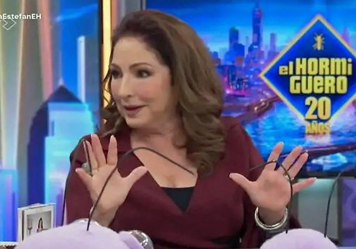 Gloria Estefan en 'El Hormiguero'.