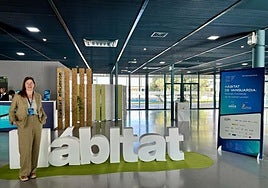 Nuria Mongil, en Hábitat.