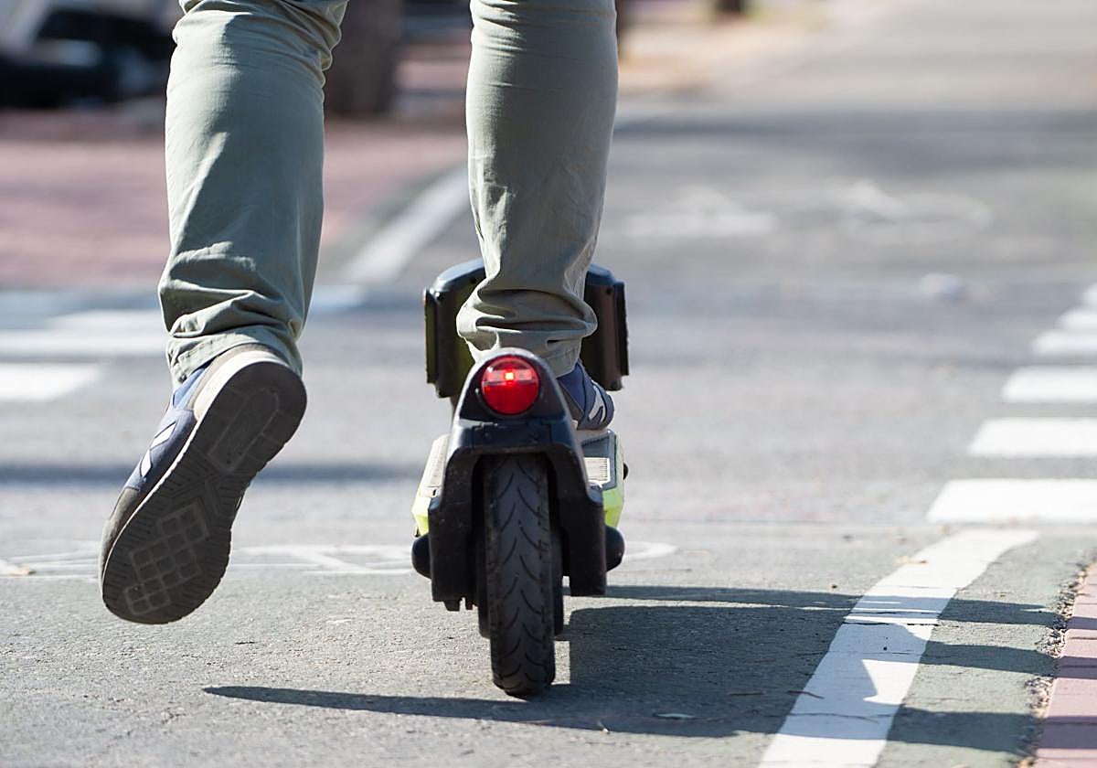 Un patinete, en una imagen de archivo.