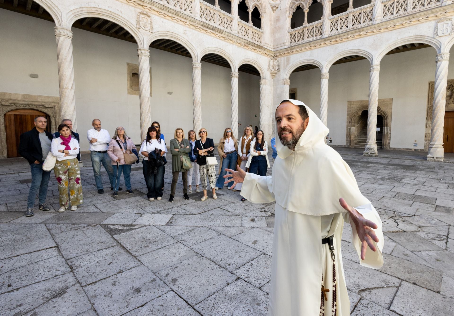 Las imágenes de la ruta teatralizada de la Controversia de Valladolid