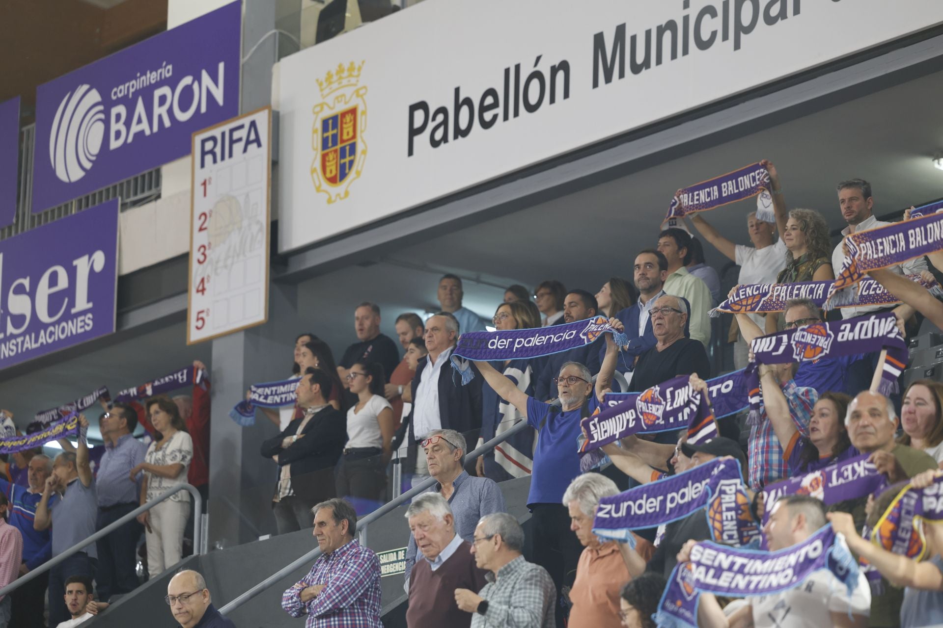 Búscate en las gradas del Súper Agropal Palencia-Cartagena