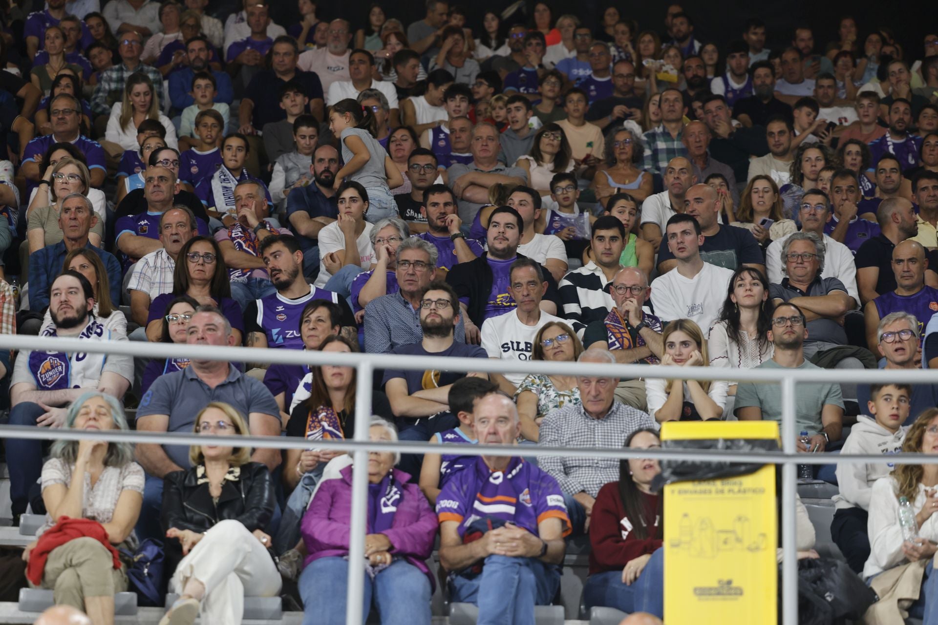 Búscate en las gradas del Súper Agropal Palencia-Cartagena