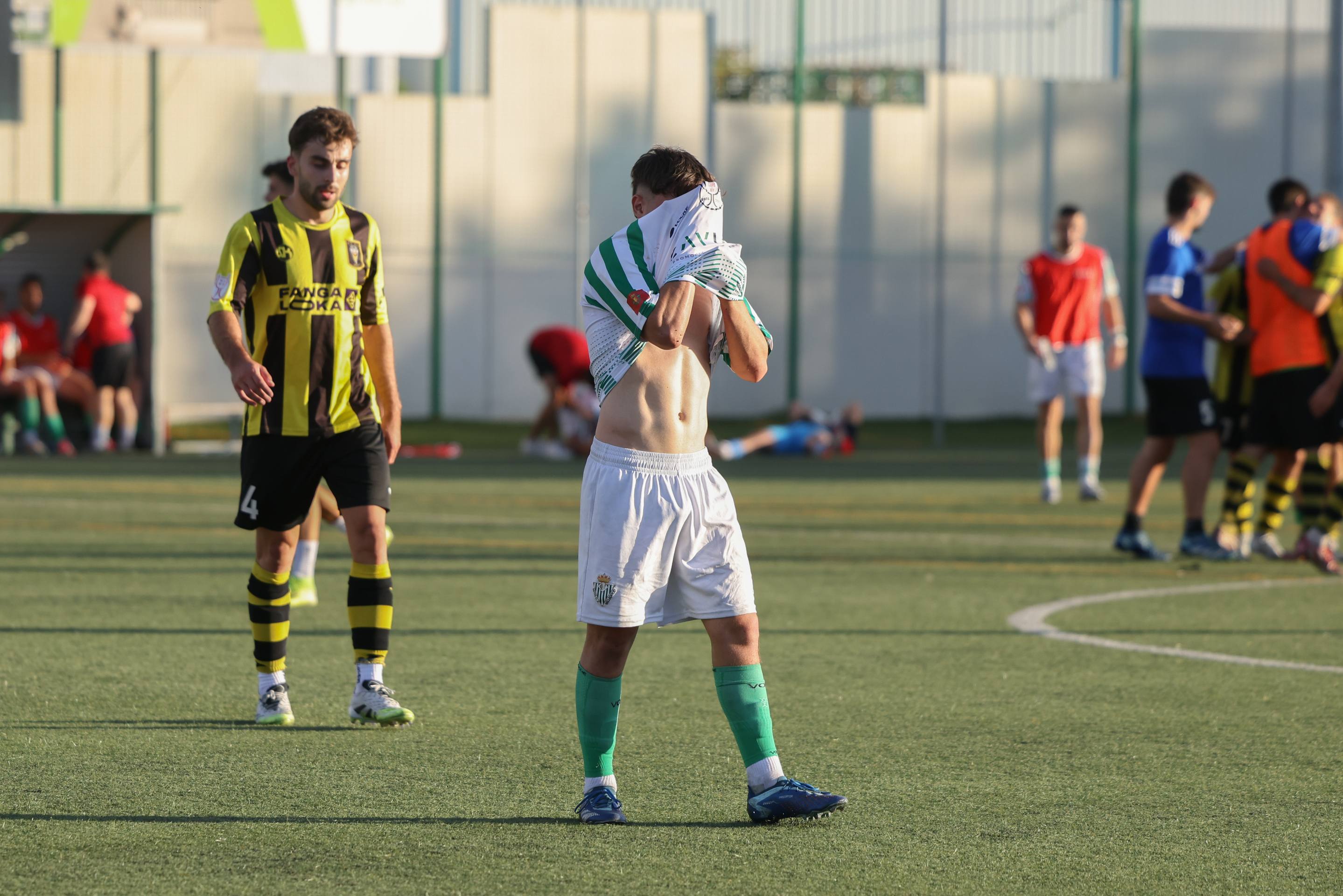 La derrota del Betis ante el Getxo, en imágenes