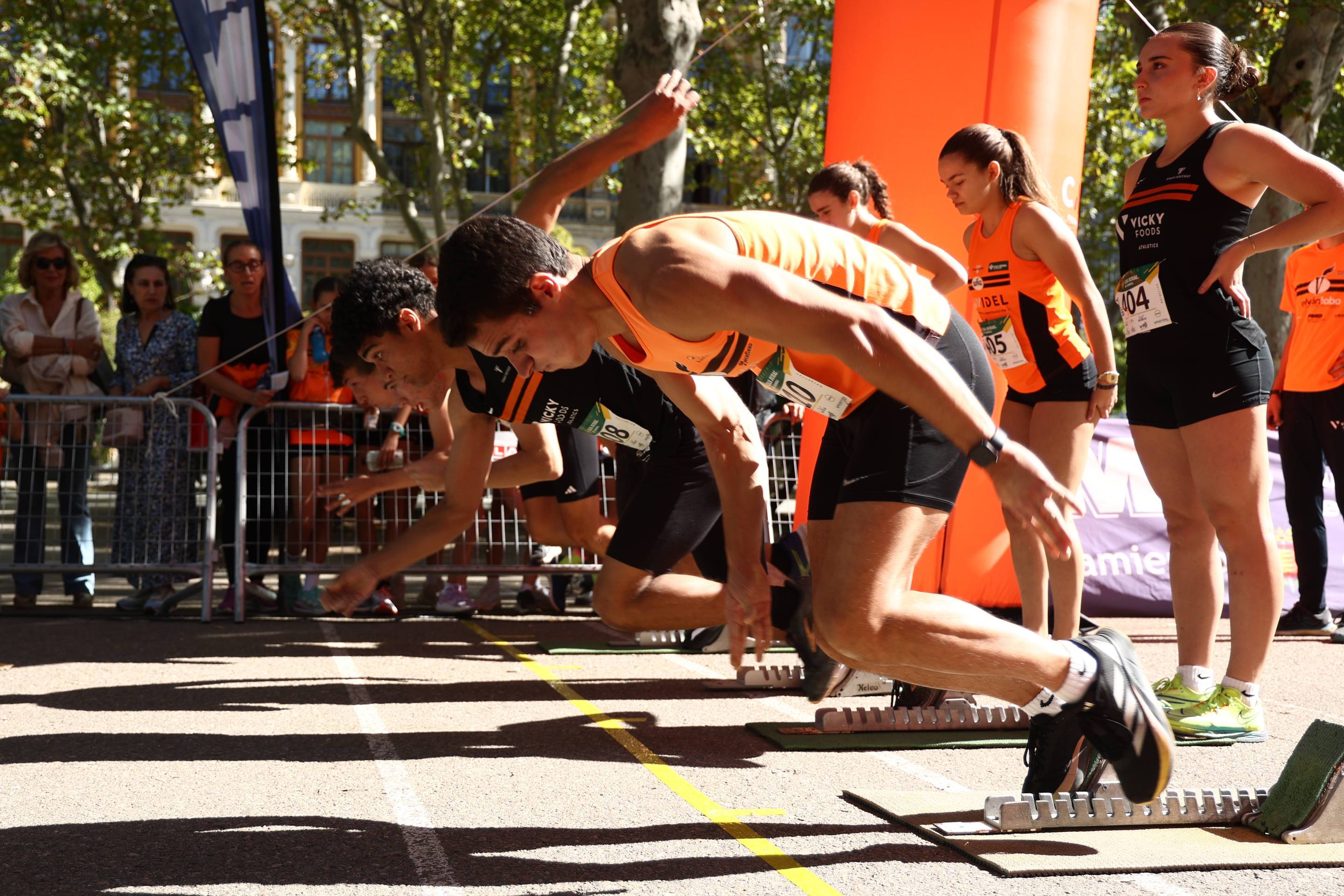 Carlos Sáez y Maria Viciosa, vencedores de la XIX Milla Urbana de Valladolid