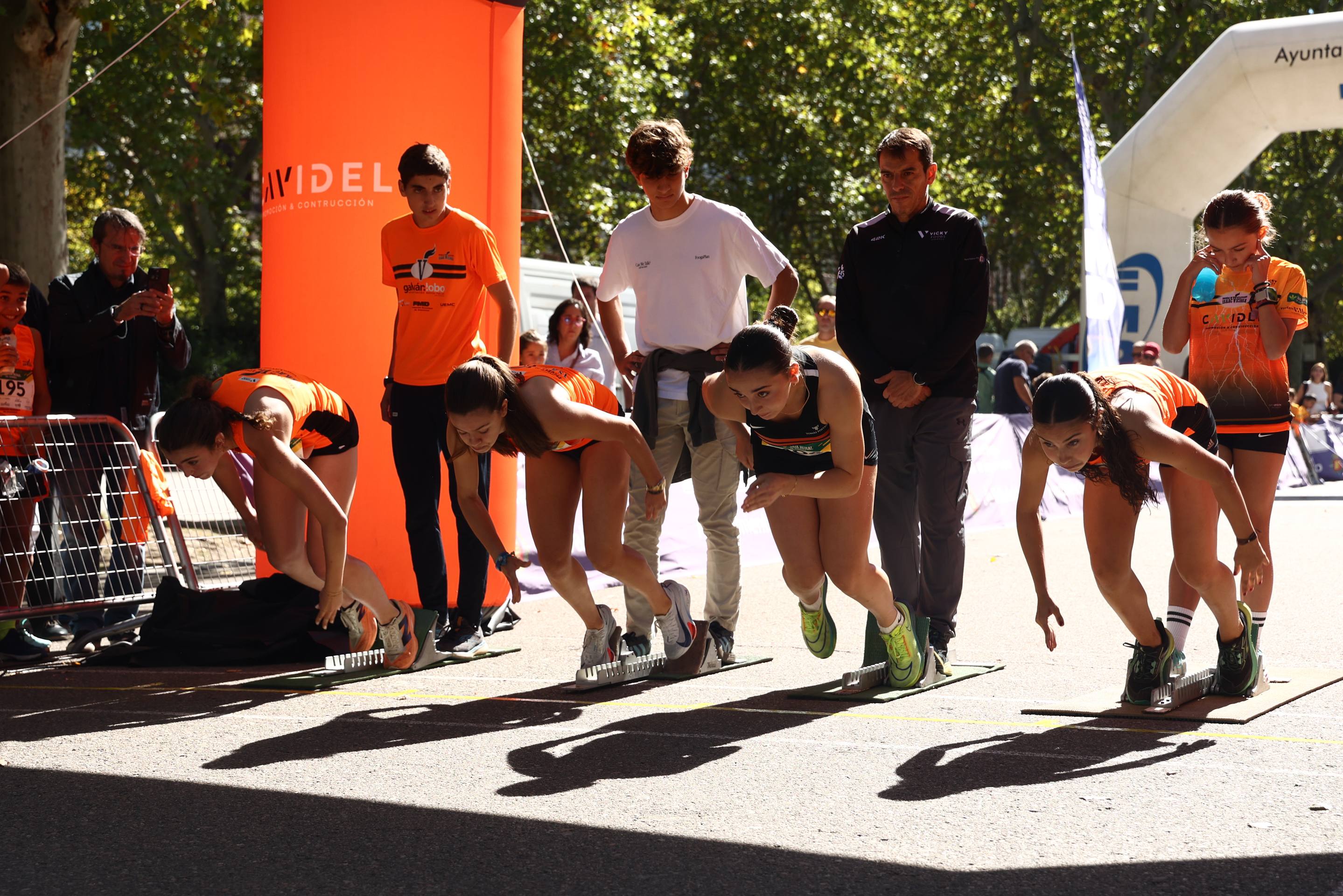 Carlos Sáez y Maria Viciosa, vencedores de la XIX Milla Urbana de Valladolid