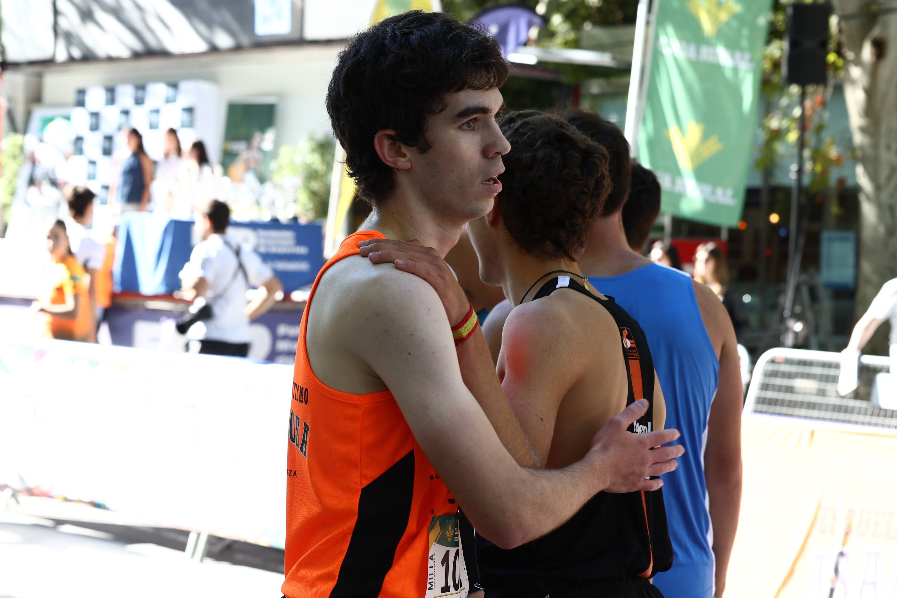 Carlos Sáez y Maria Viciosa, vencedores de la XIX Milla Urbana de Valladolid