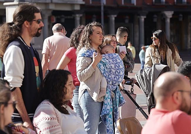 Asistentes a los talleres de promoción de la lactancia materna.