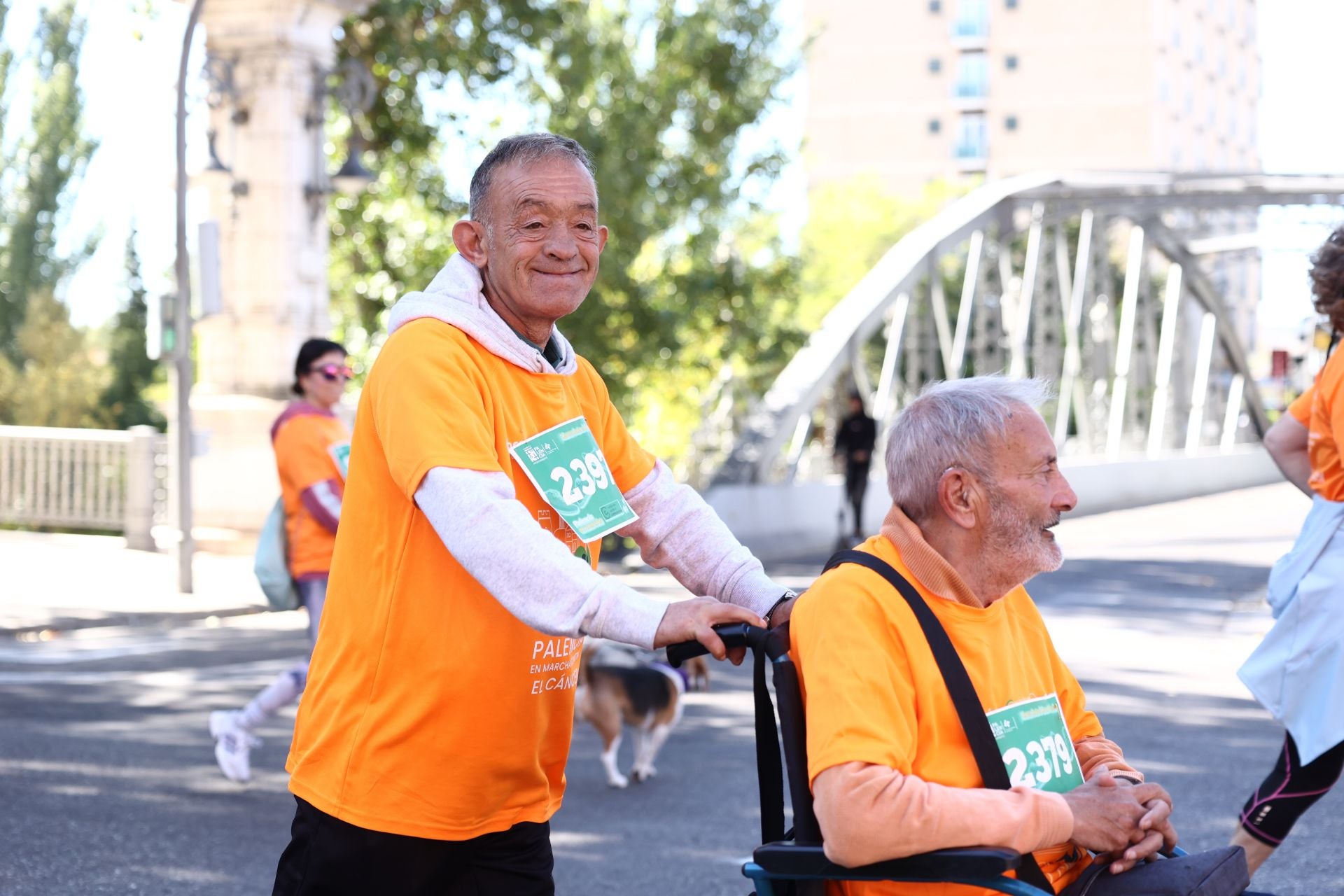 Las imágenes de la carrera contra el cáncer de Palencia