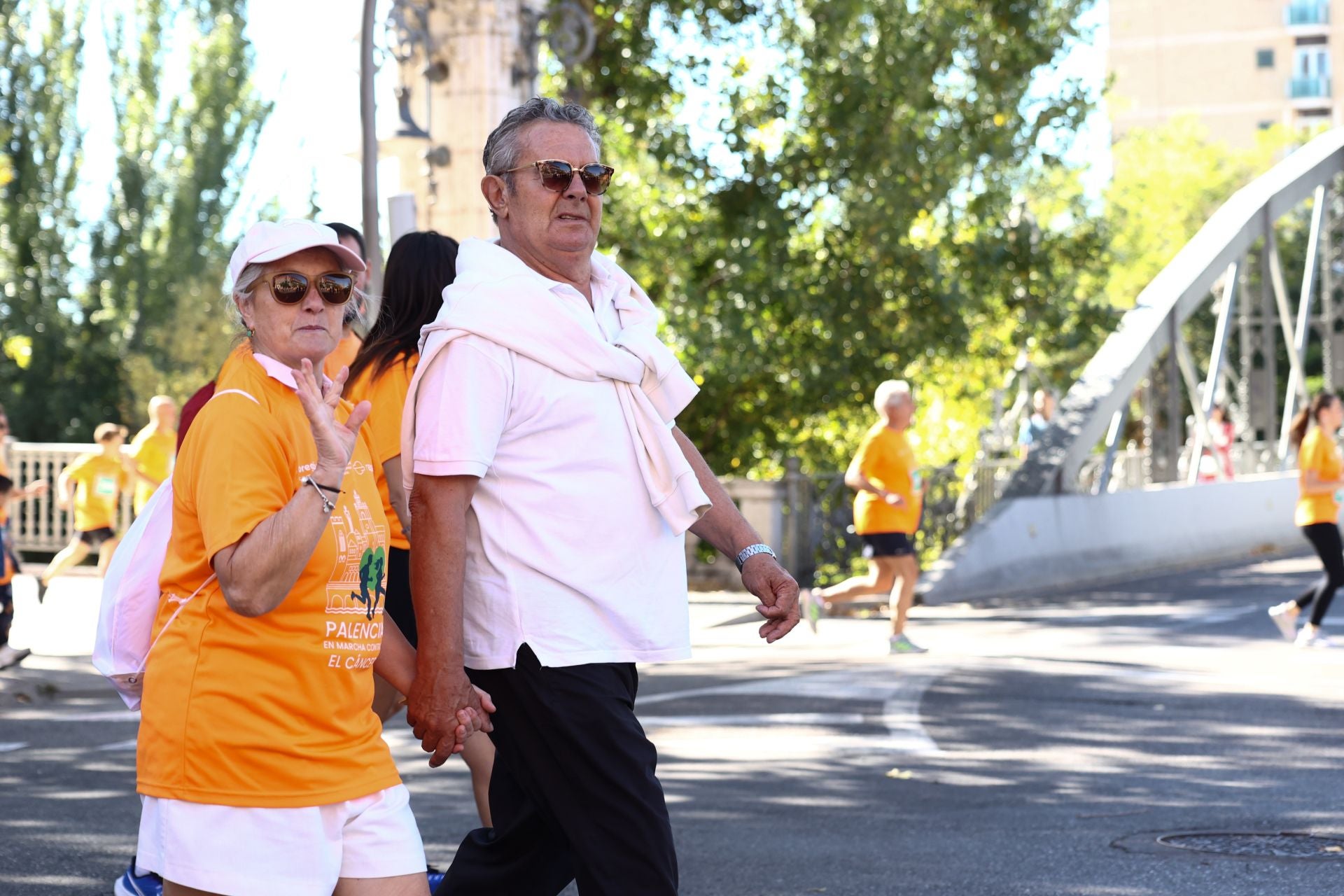 Las imágenes de la carrera contra el cáncer de Palencia