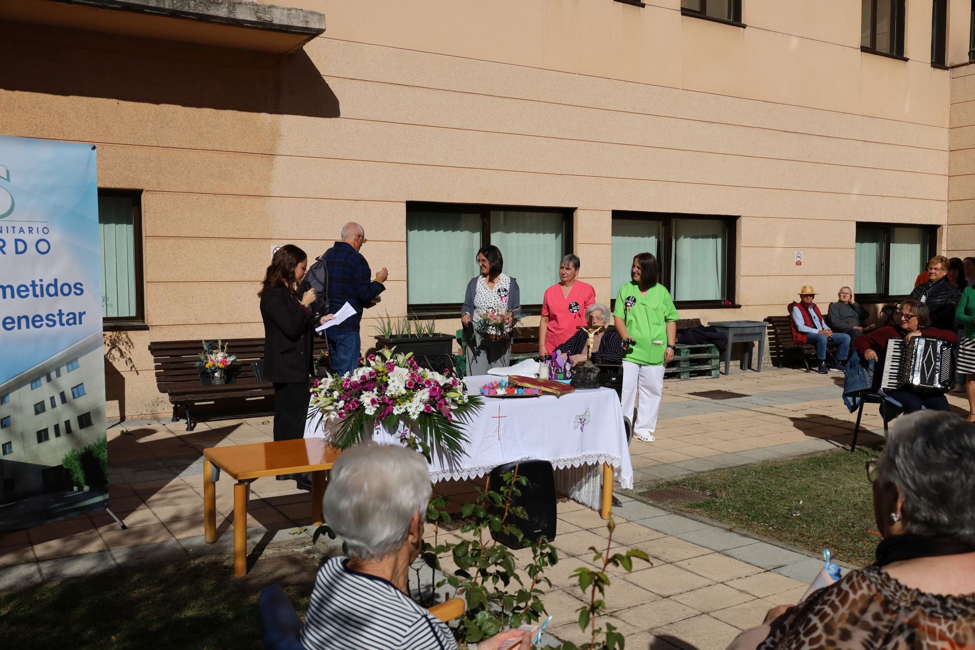 Así fue la celebración en el Centro Sociosanitario de Guardo