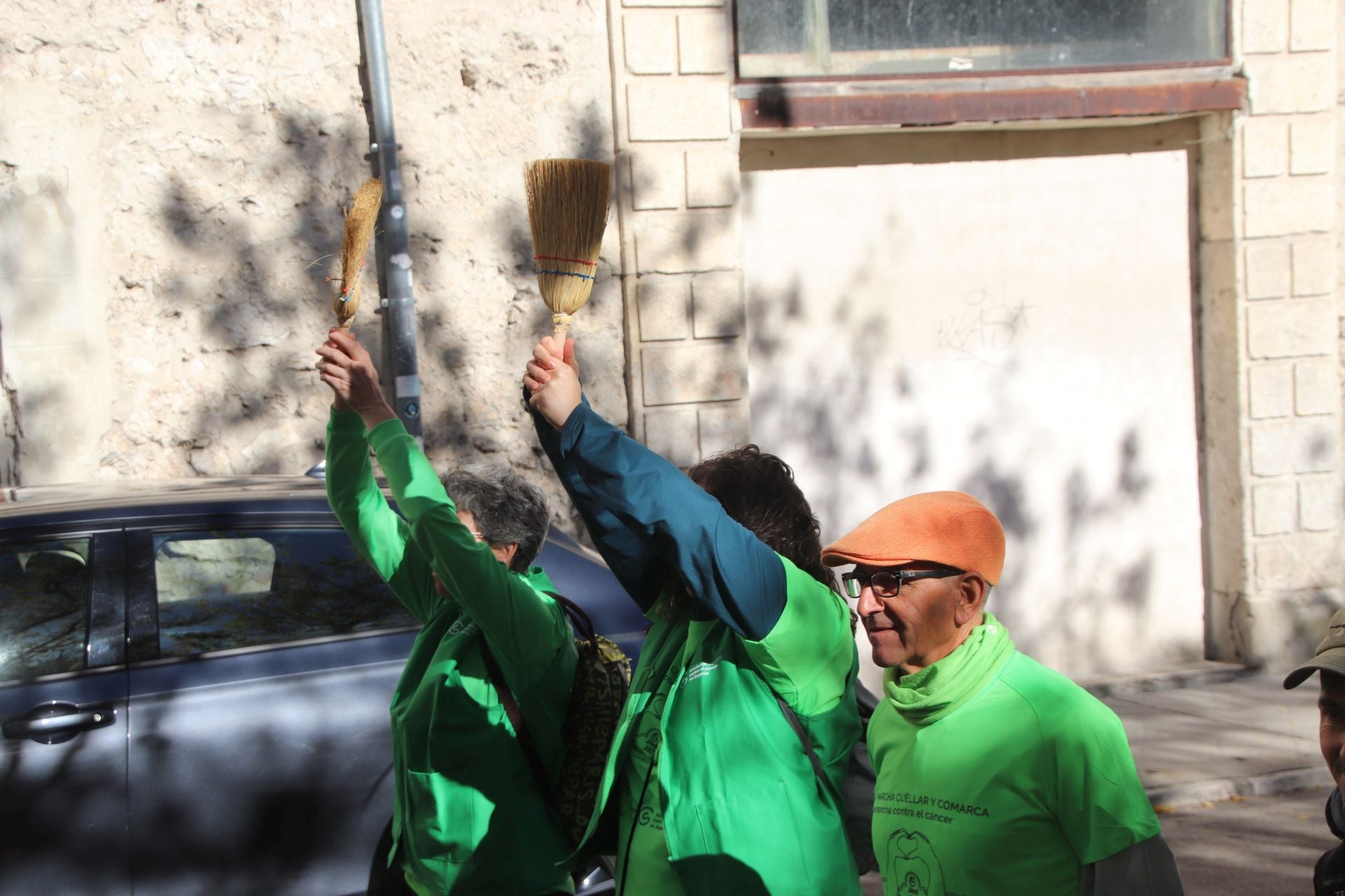 Fotografías de la marcha contra el cáncer en Cuéllar