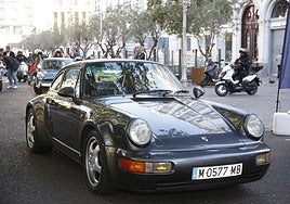 Vehículo participante en el Valladolid Motor Vintage de 2025