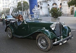Vehículo participante en el Valladolid Motor Vintage