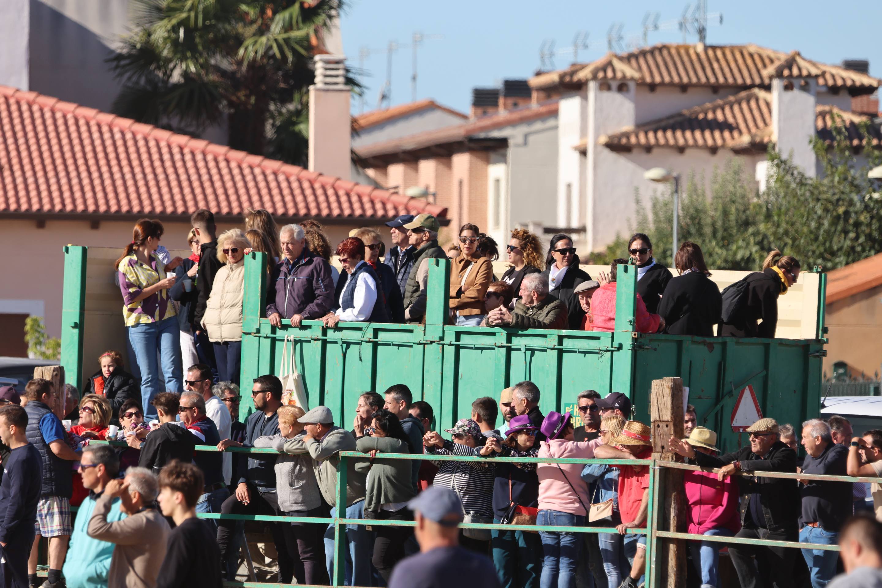 El encierro de este domingo en Mojados, en imágenes