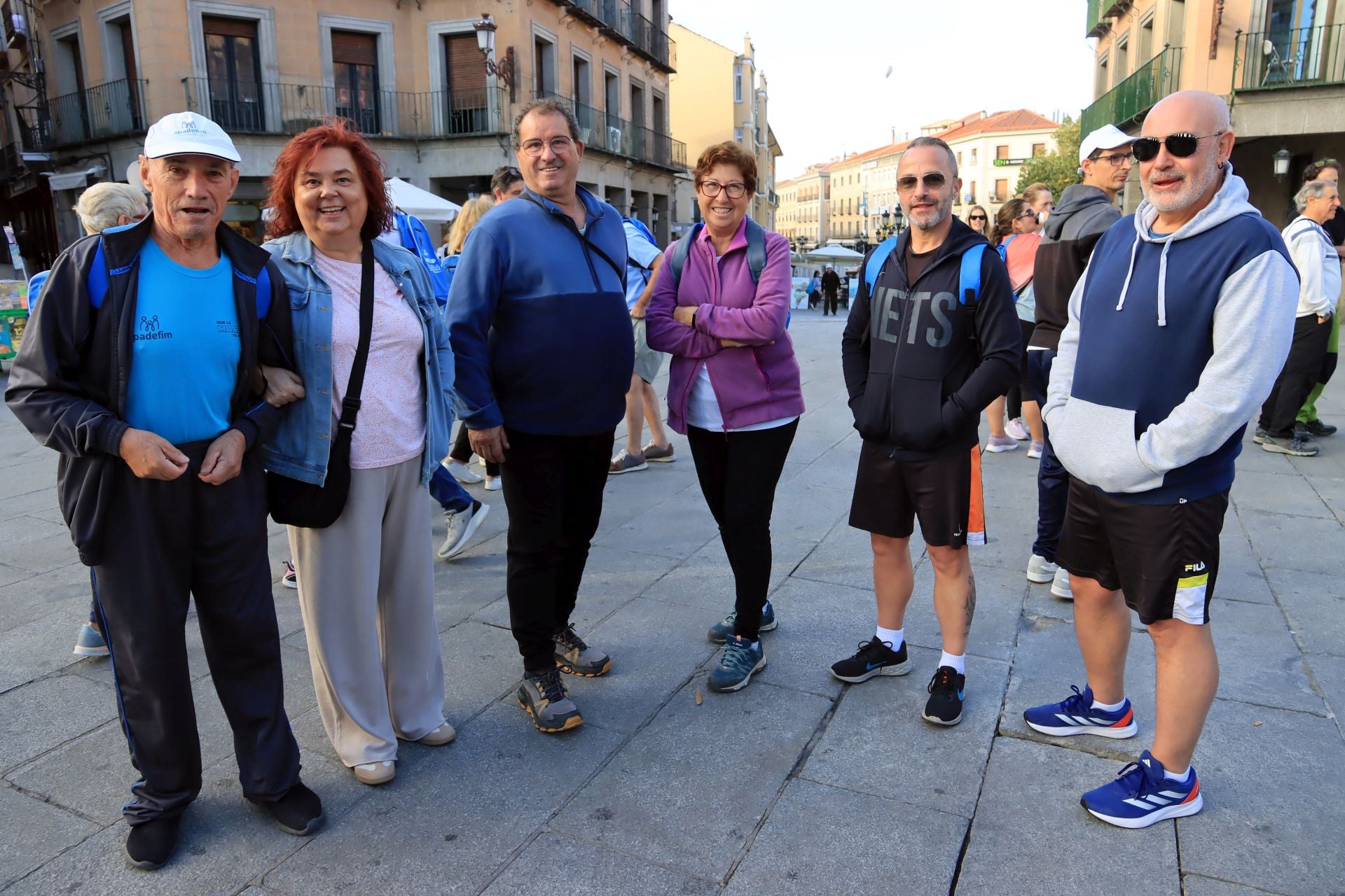 La marcha Apadefim en Segovia, en imágenes