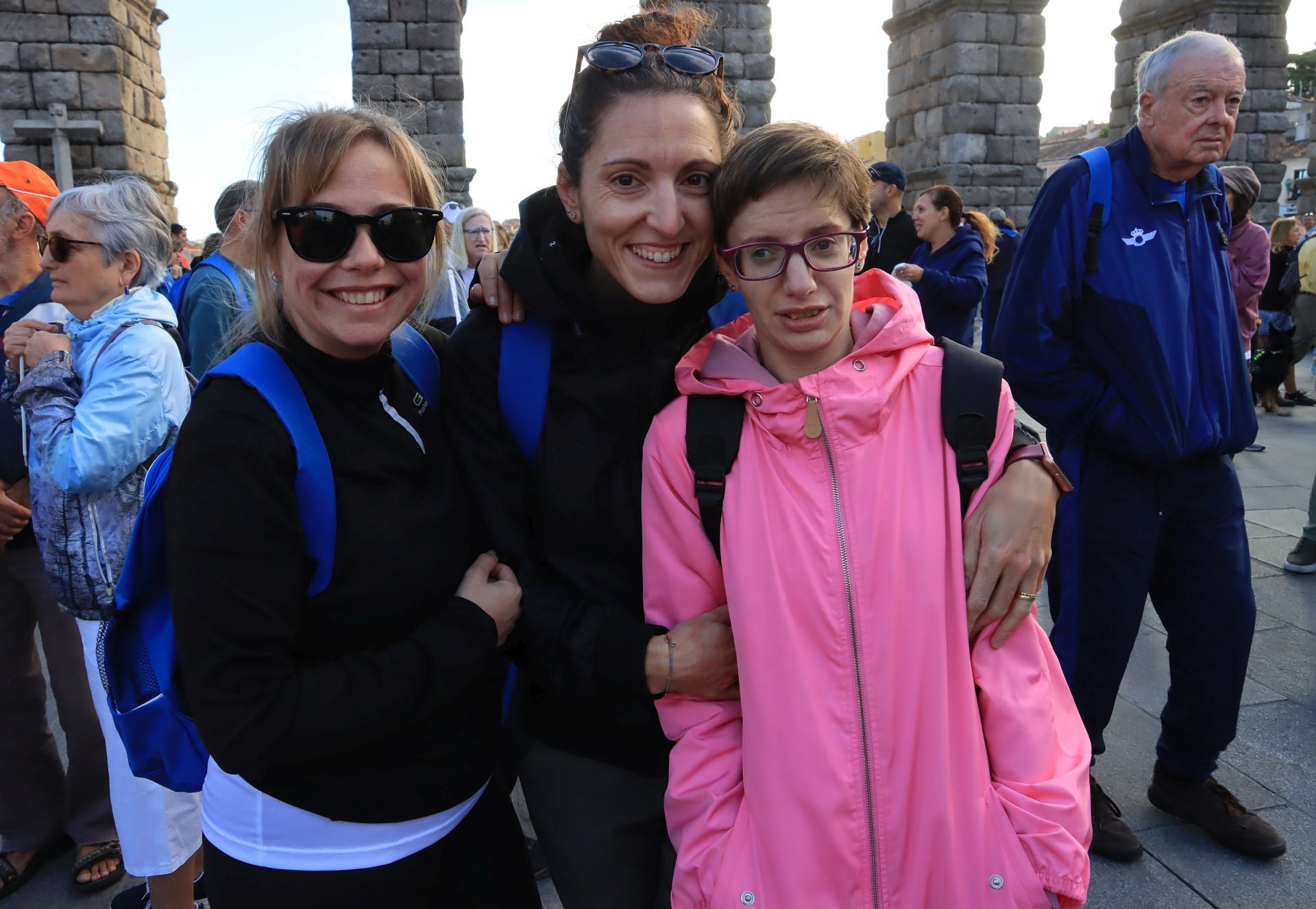 La marcha Apadefim en Segovia, en imágenes