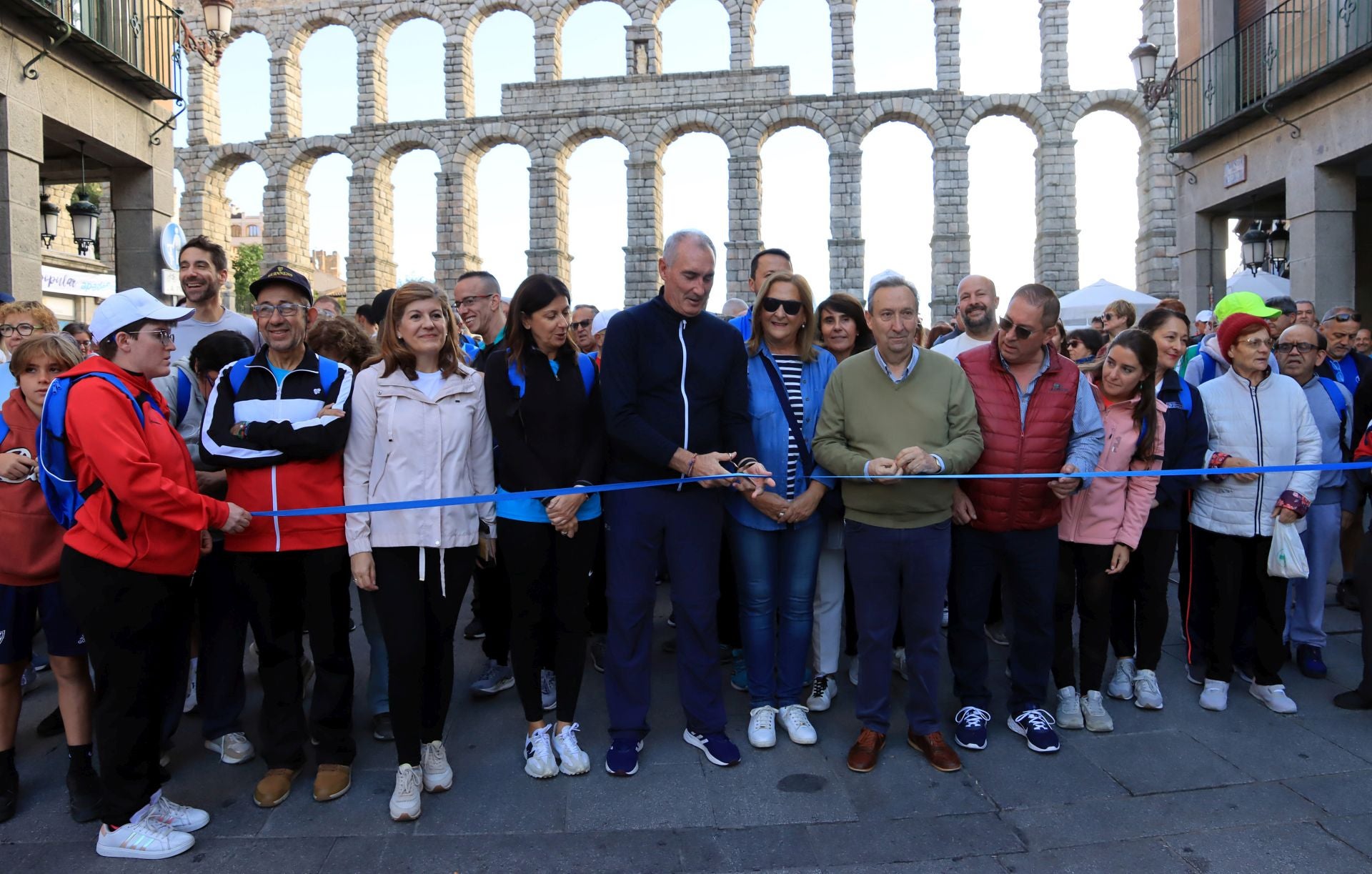 La marcha Apadefim en Segovia, en imágenes