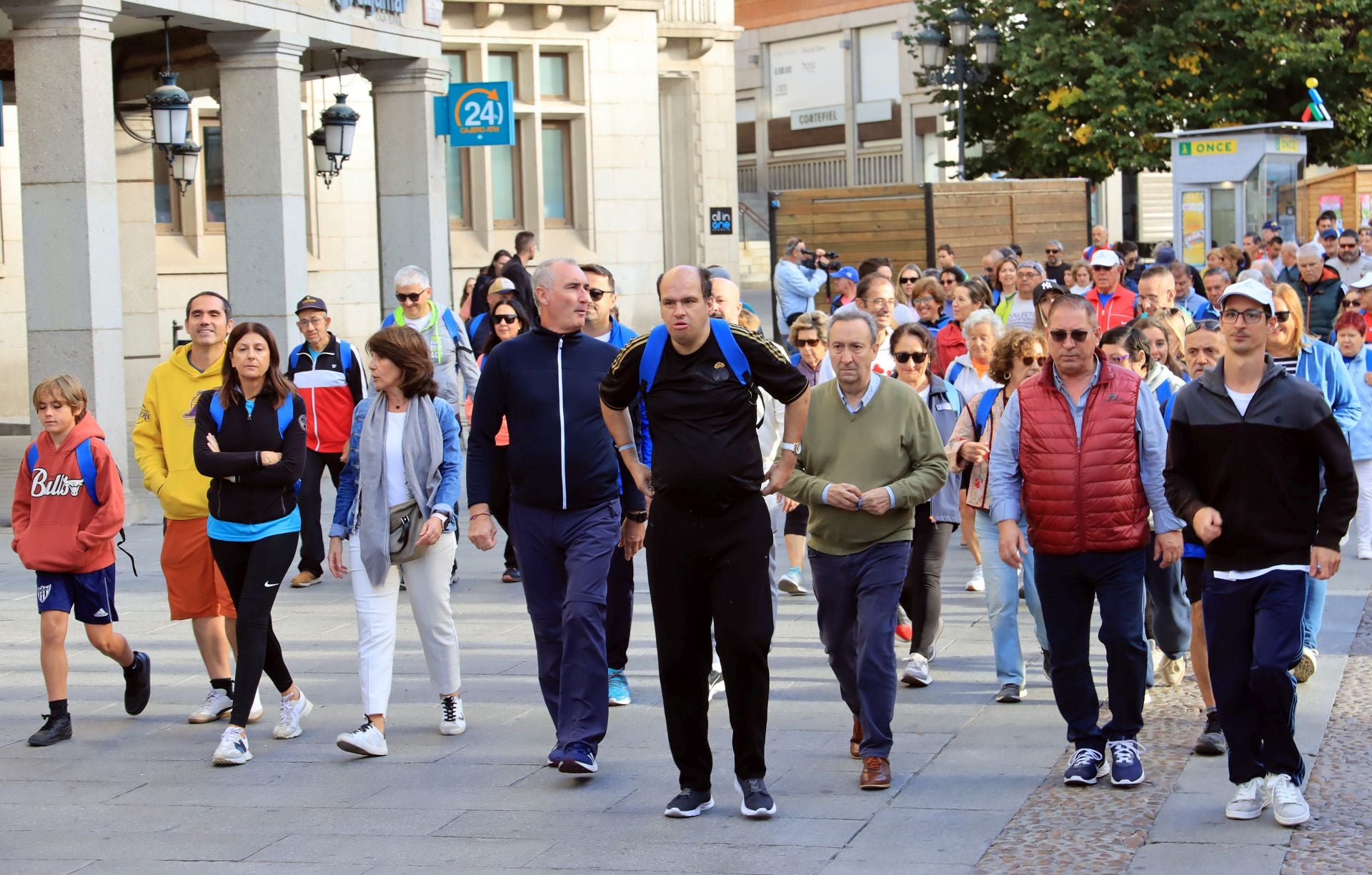 La marcha Apadefim en Segovia, en imágenes