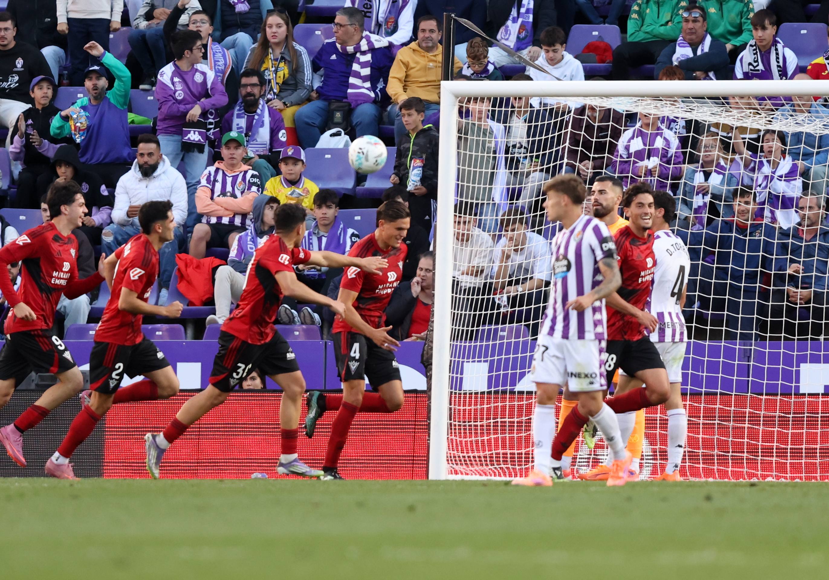 Las imágenes del empate del Real Valladolid-Mirandés