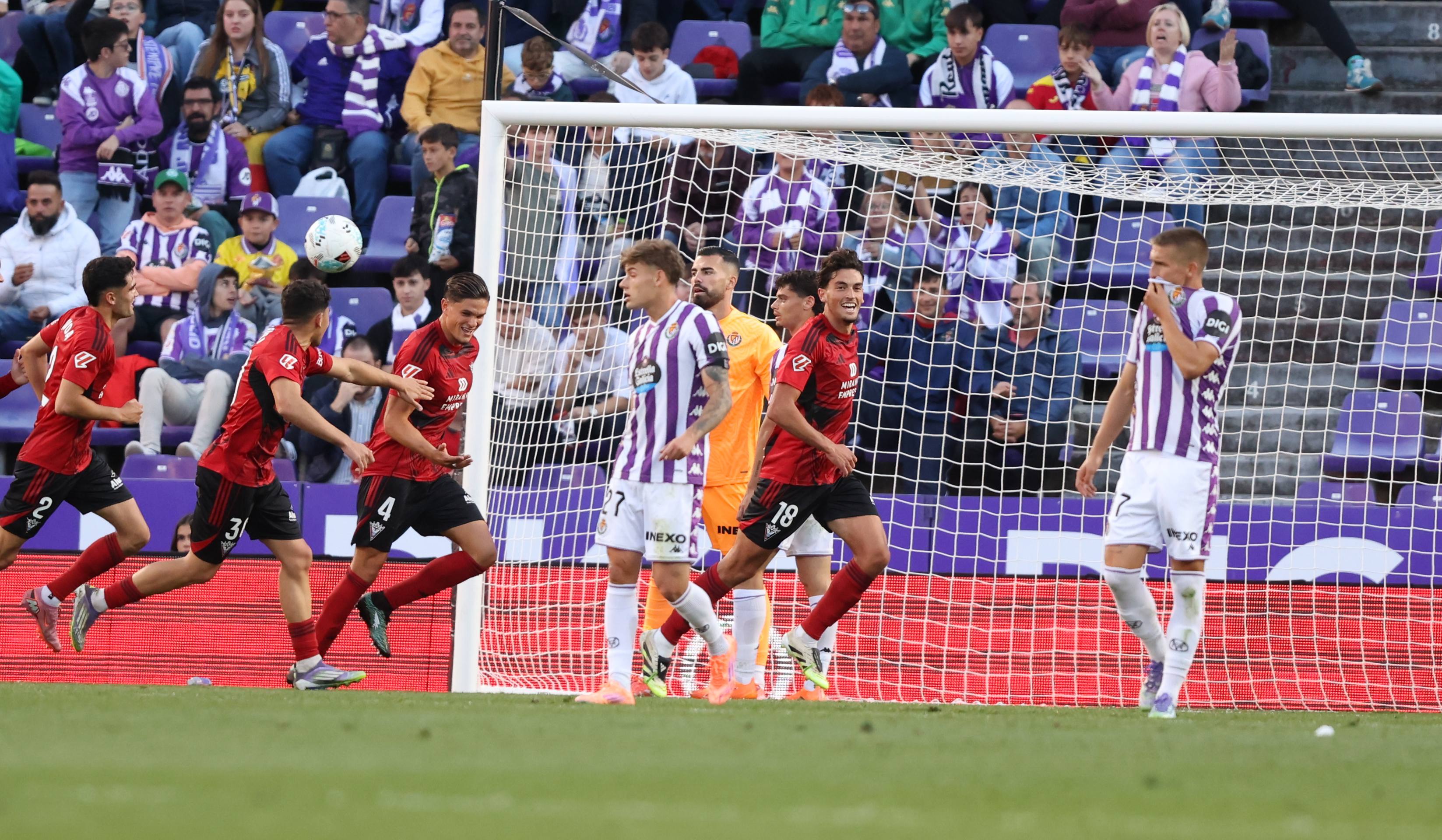 Las imágenes del empate del Real Valladolid-Mirandés