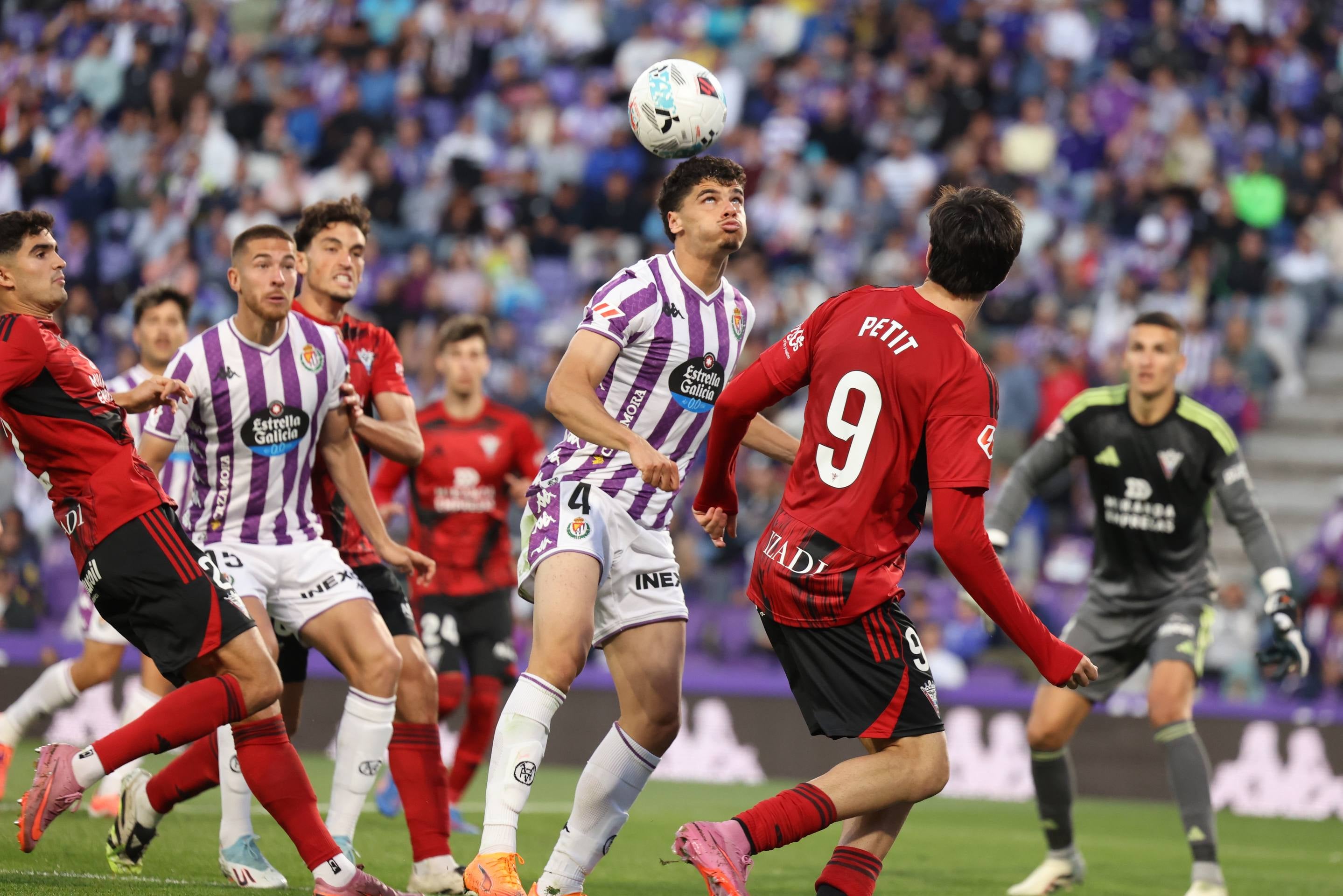 Las imágenes del empate del Real Valladolid-Mirandés