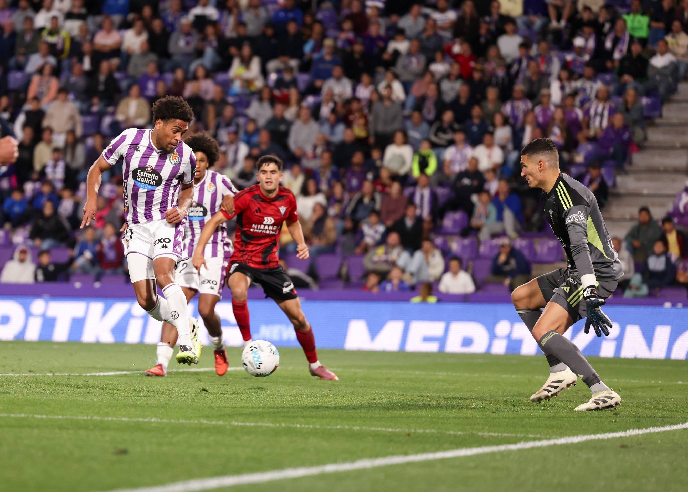 Las imágenes del empate del Real Valladolid-Mirandés