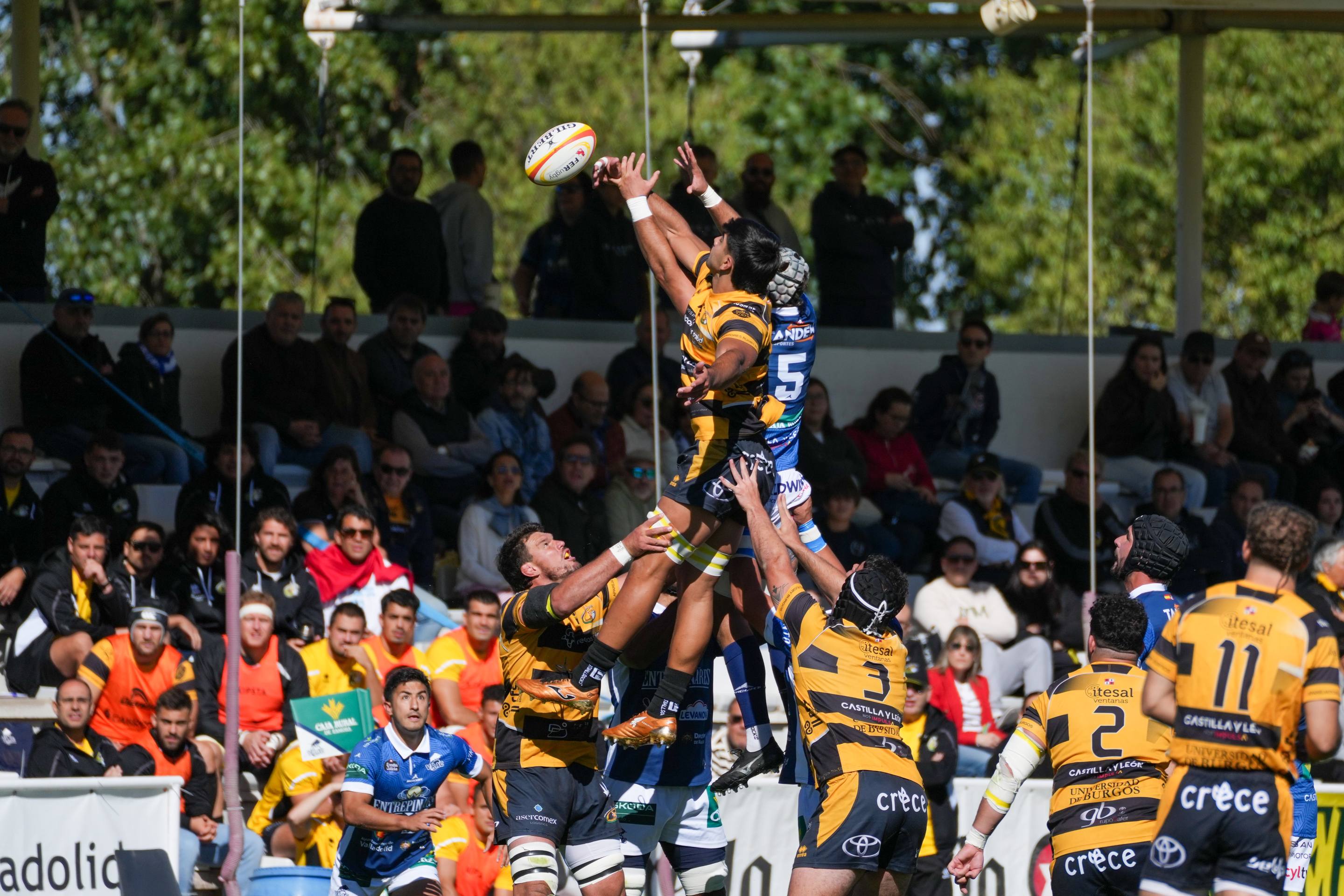 Las imágenes de la derrota del VRAC ante Burgos