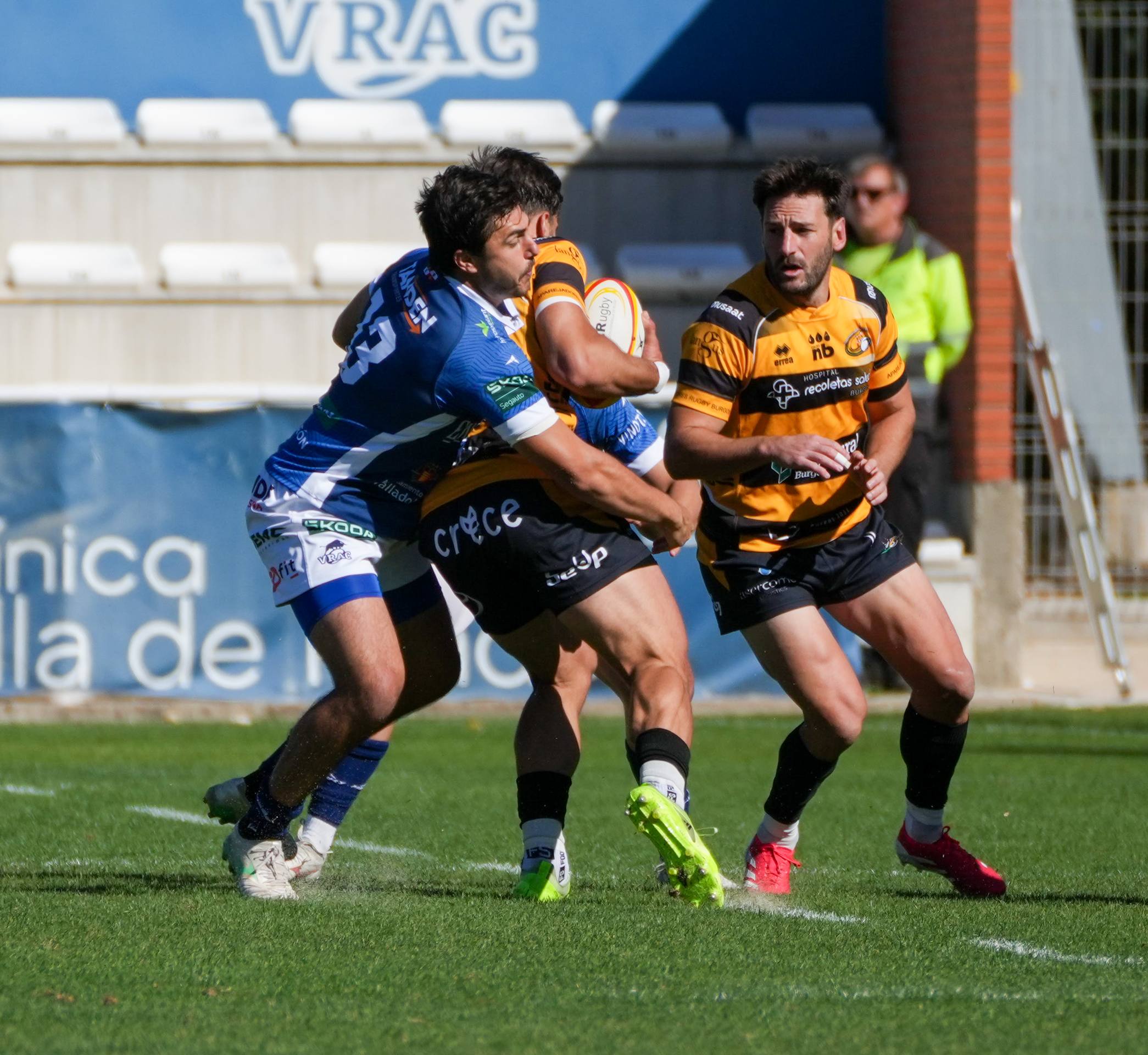 Las imágenes de la derrota del VRAC ante Burgos