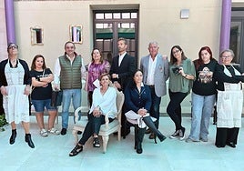 Integrantes de La Herradura Teatro, del Real Sitio de San Ildefonso.