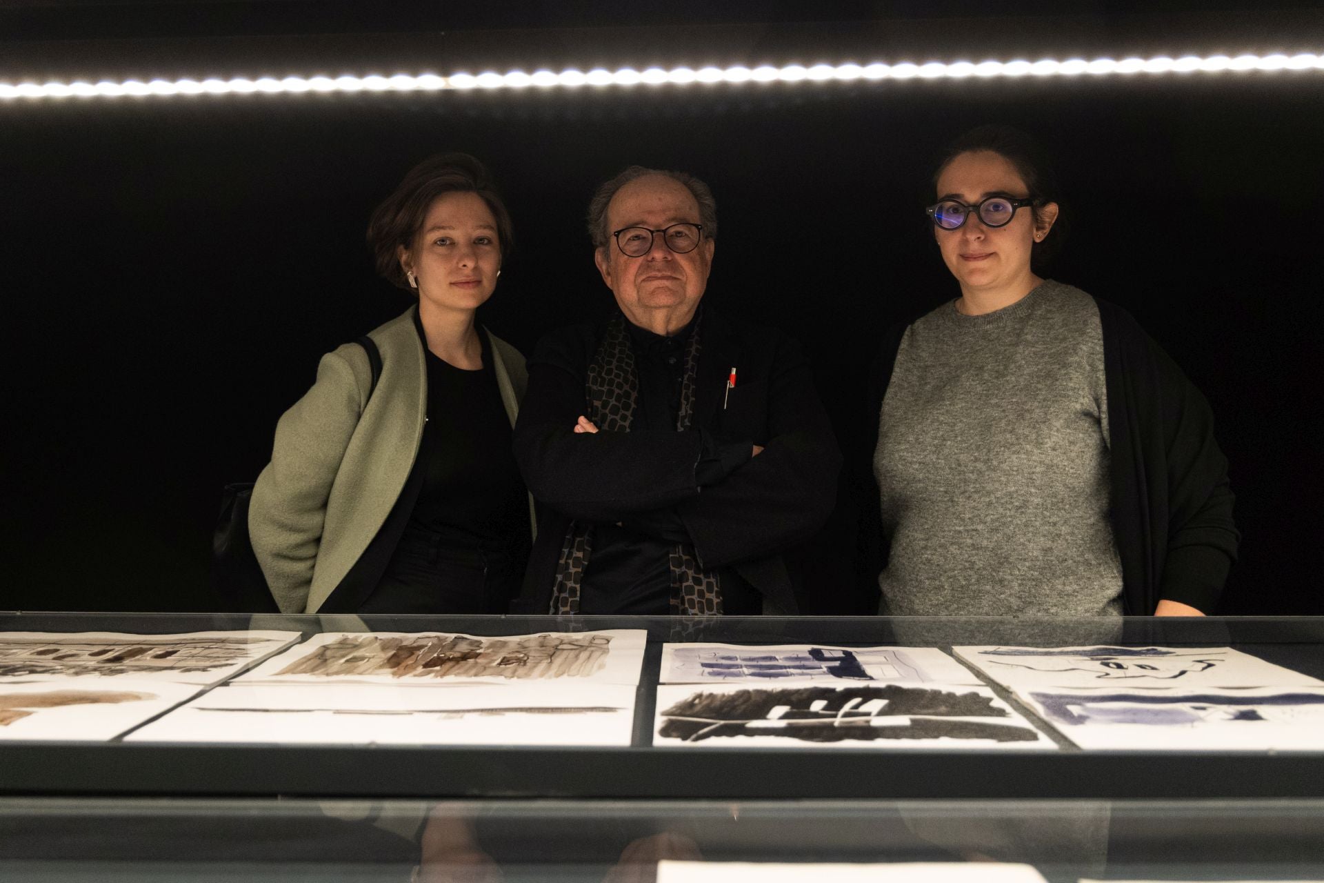 Las imágenes de la exposición sobre la prehistoria de la arquitectura en el Patio Herreriano