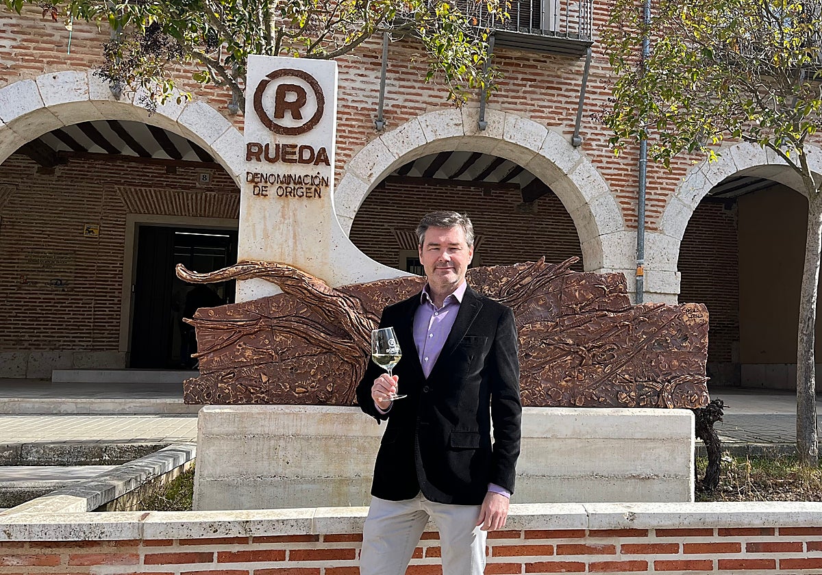 Carlos Yllera, presidente de la Denominación de Origen Rueda.