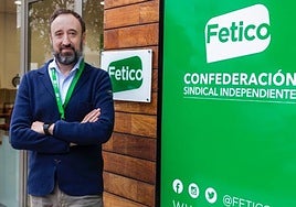 Antonio Pérez Rodríguez, el secretario general del sindicato Fetico.