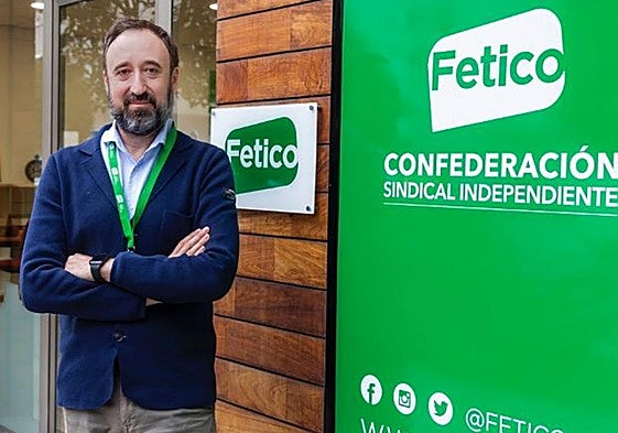 Antonio Pérez Rodríguez, el secretario general del sindicato Fetico.