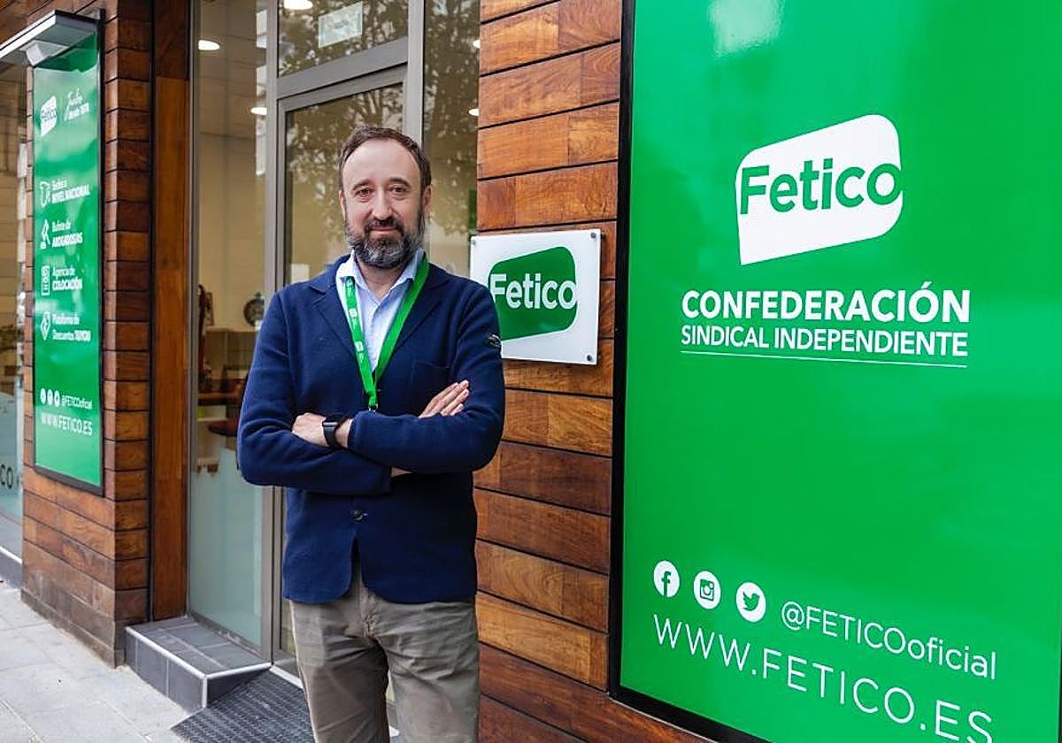 Antonio Pérez Rodríguez, el secretario general del sindicato Fetico.